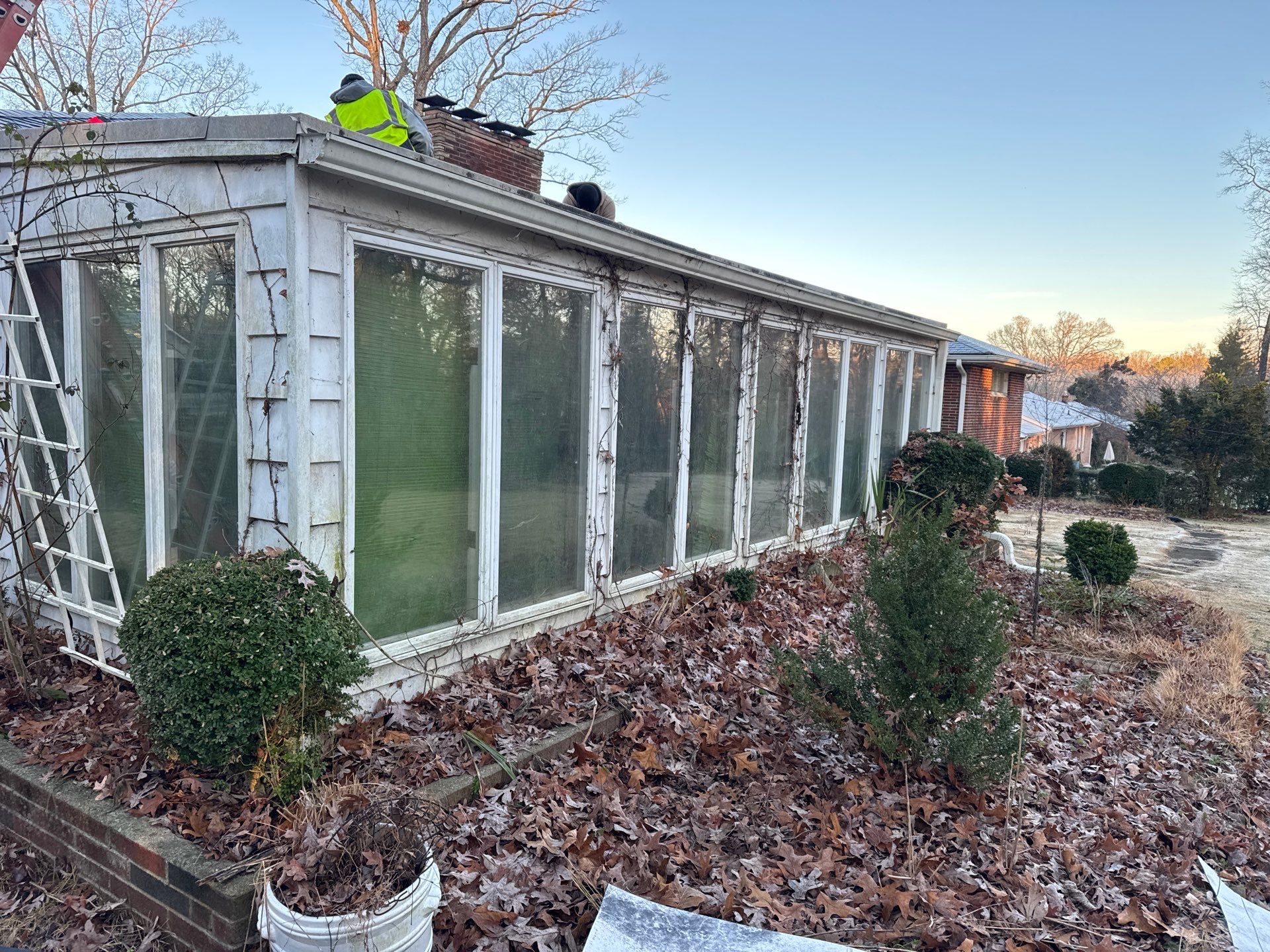 TPO Flat Roof Installation in Chester by Cade Construction
