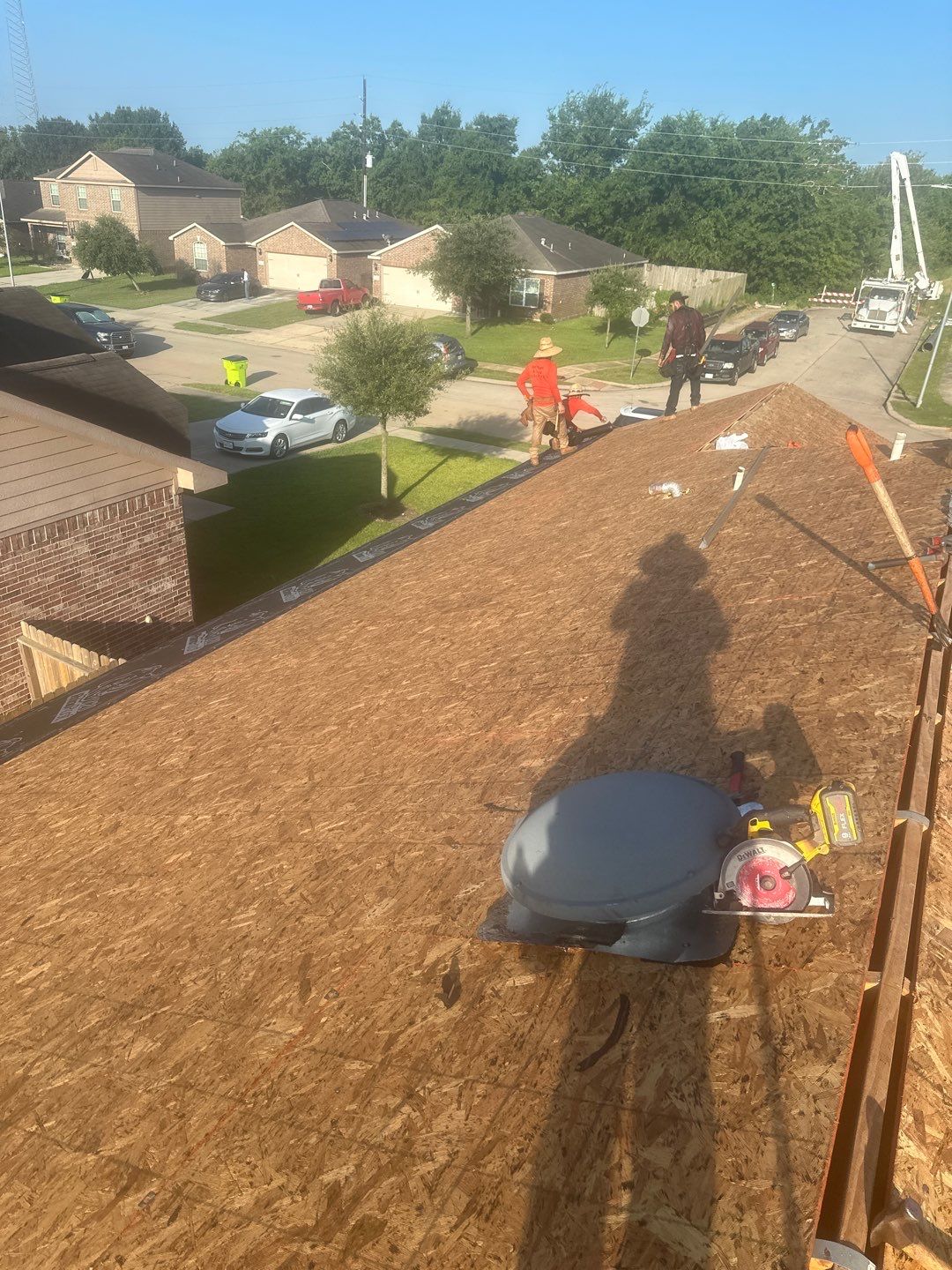 Residential Roofing Installation using Owen's Corning Duration (Lifetime) Shingles by Roof Repair Company
