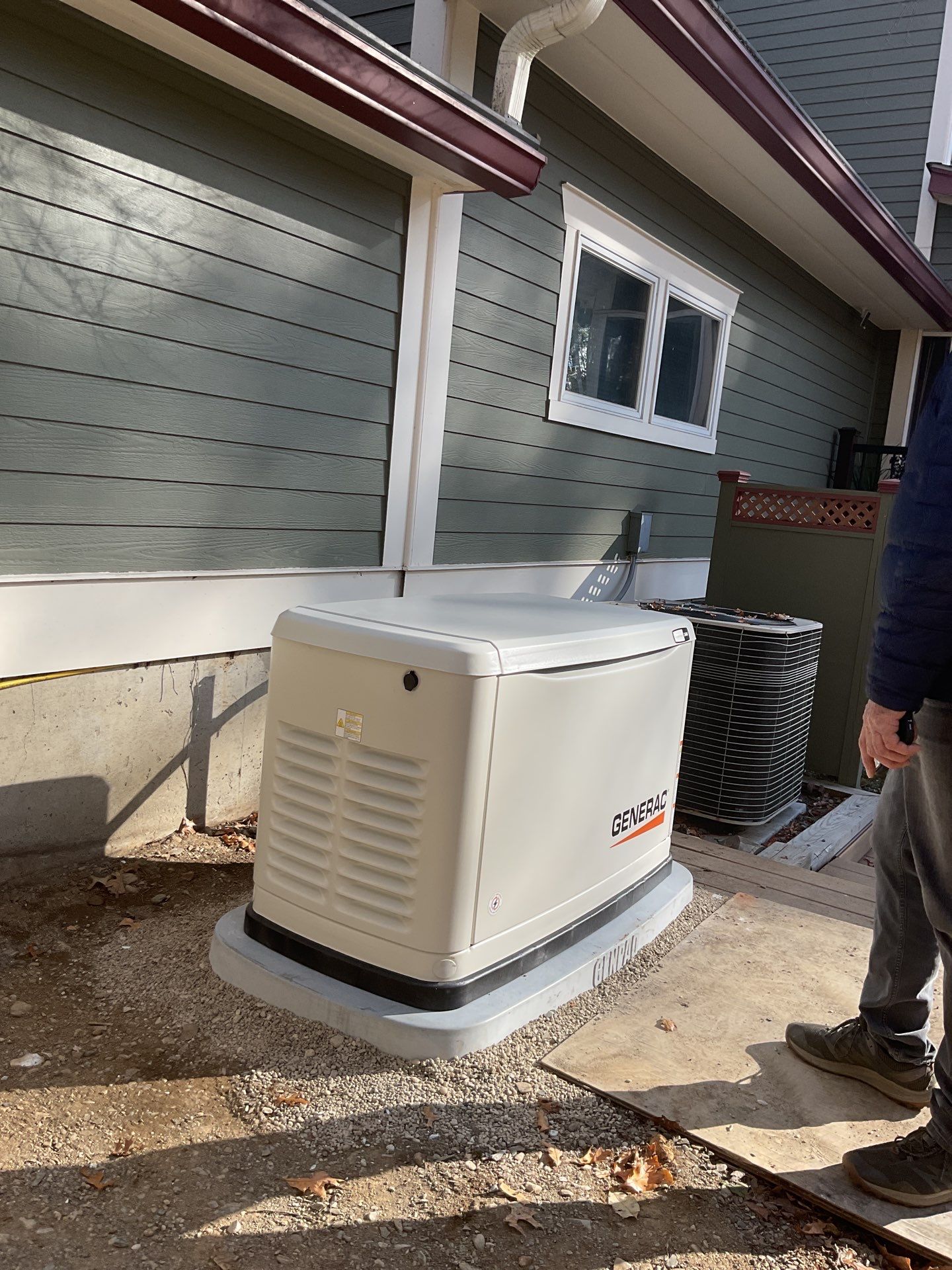 24kW Generac Generator Installed with Transfer Switch by ZAM Electric