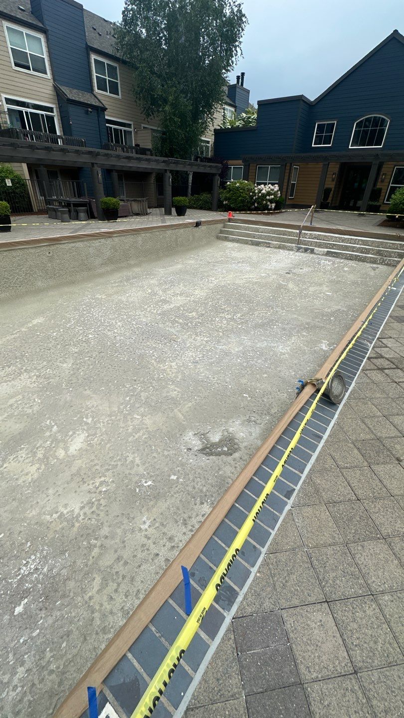 Pool Remodel  by Leftcoast General Construction, llc