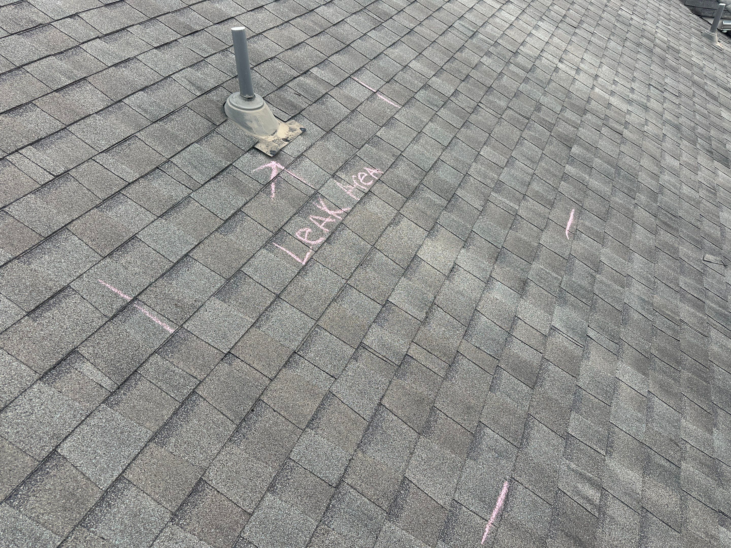 Roof Repair of a leaking Pipe Jack by Core Four Roofing