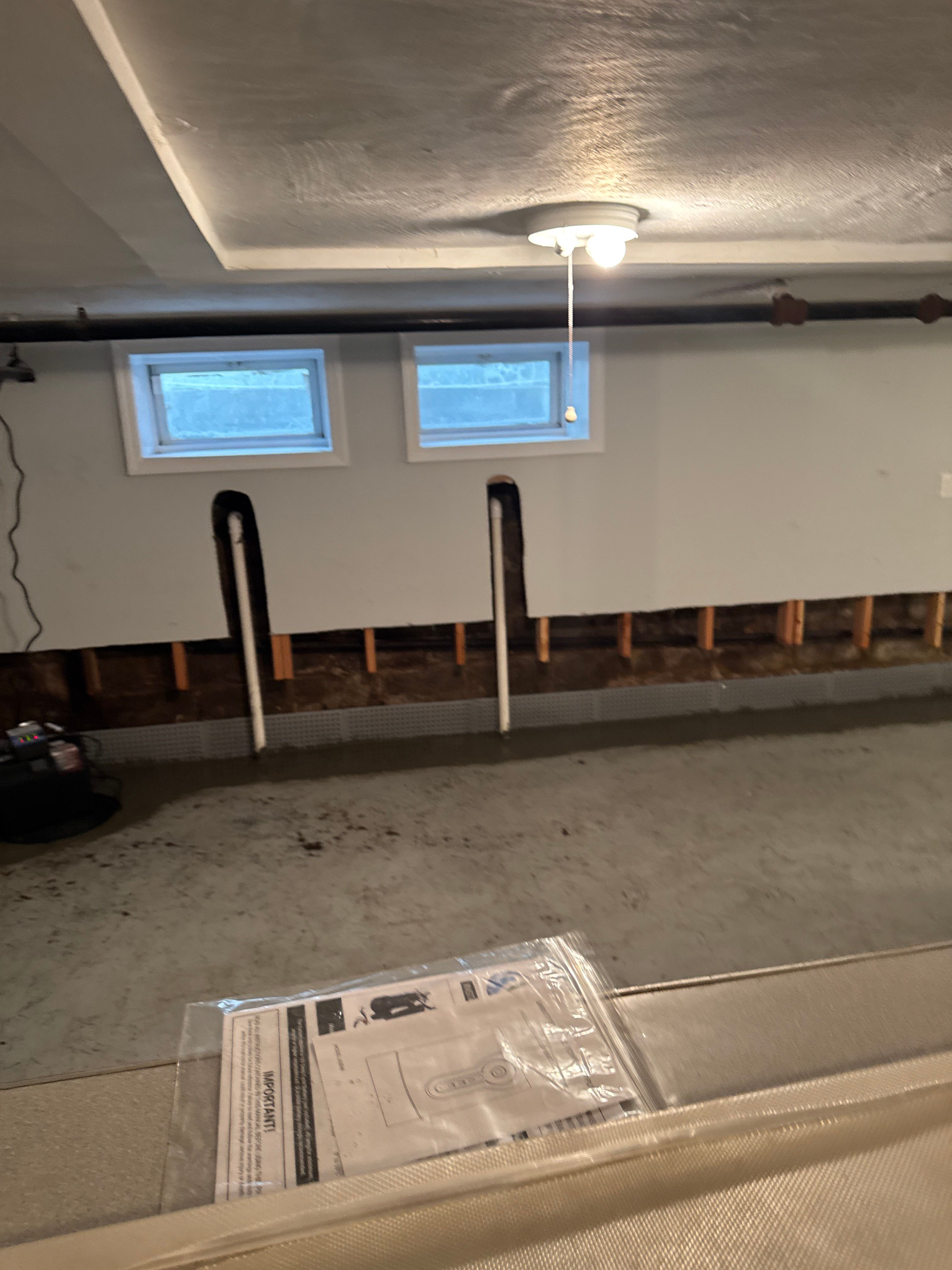 Interior French Drain West Orange NJ by Pure Service Pro, LLC 
