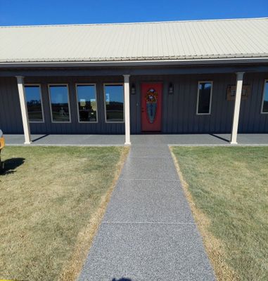 Patio Installation with Silver Creek