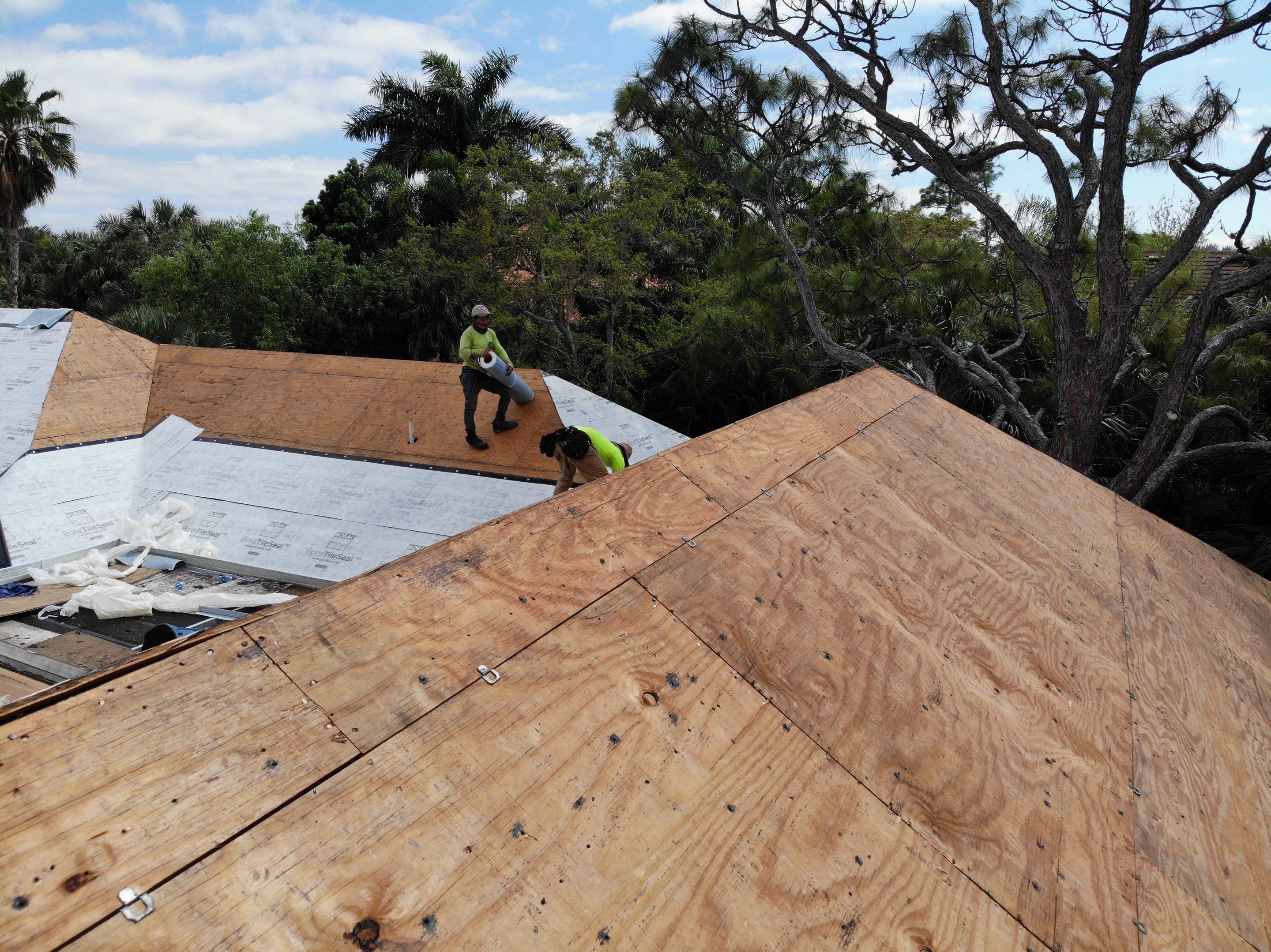 Residential Roofing Installation using Eagle Concrete Tile in Bonita Springs by International Roofing