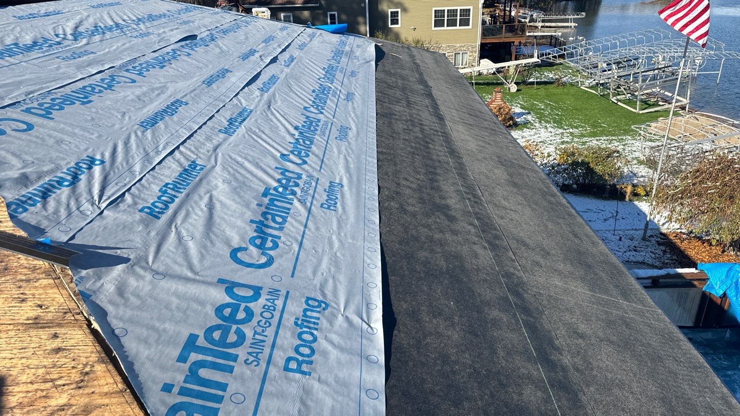 Roof Replacement using CertainTeed Landmark by 180 Contractors