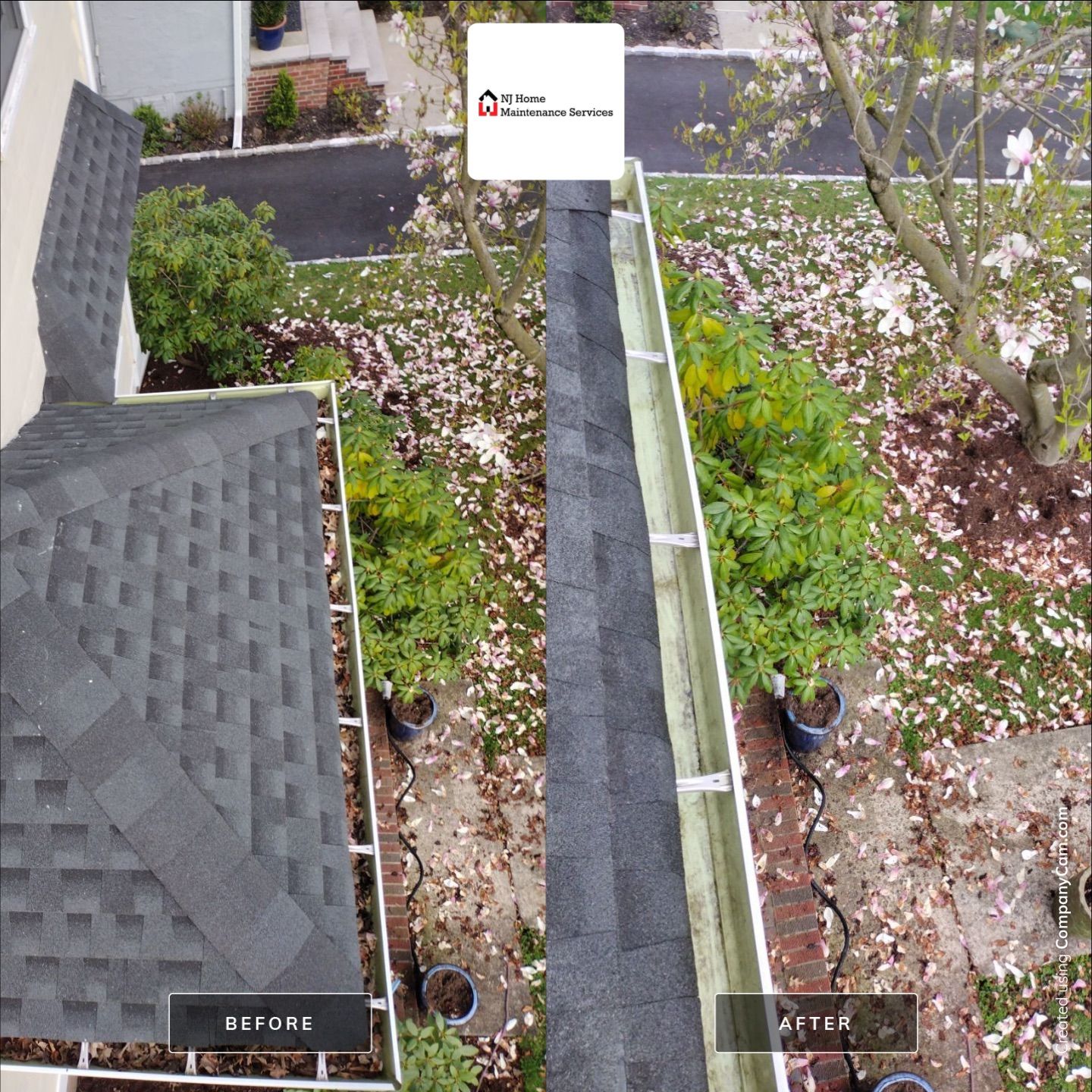 Residential Gutter Cleaning and System Assessment in Verona New Jersey by NJ Home Maintenance Services