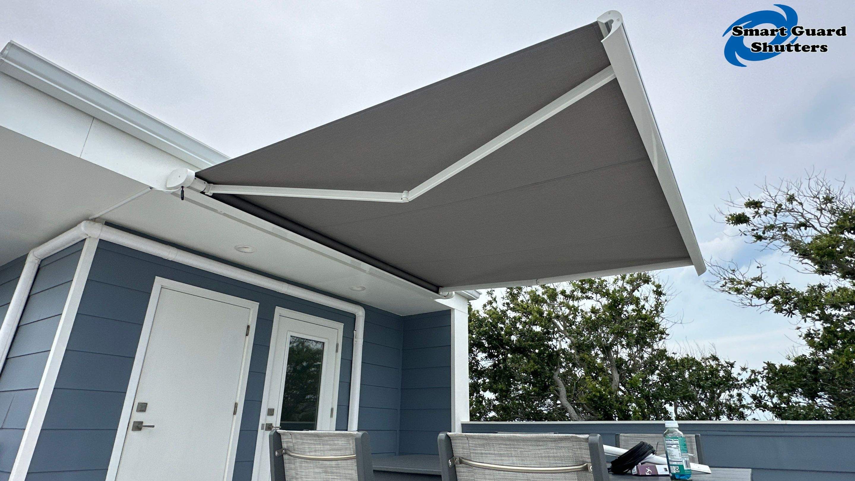 Retractable Awning in Hogan Sparrow by Smart Guard Shutters