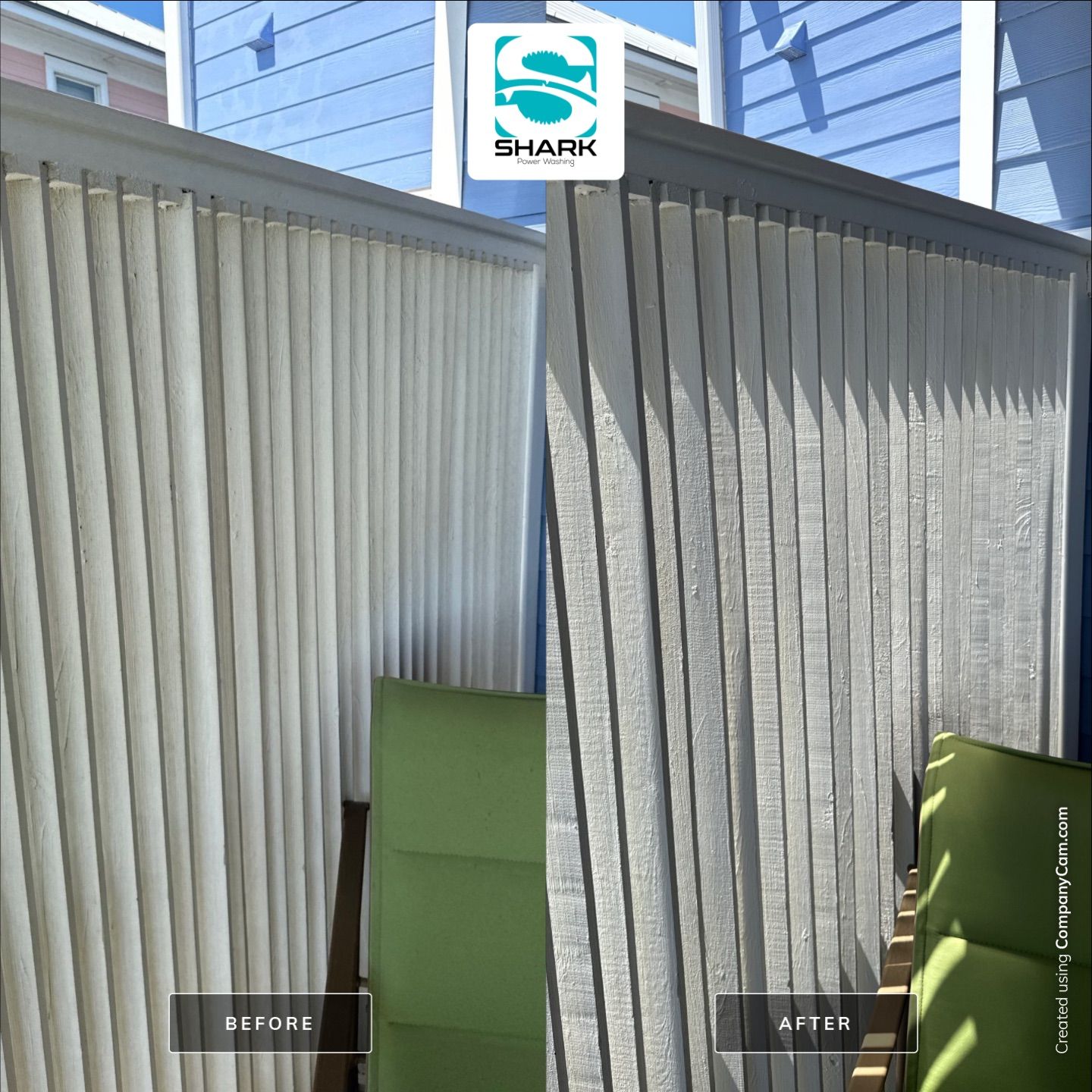 Project in Kure Beach by Shark Power Washing