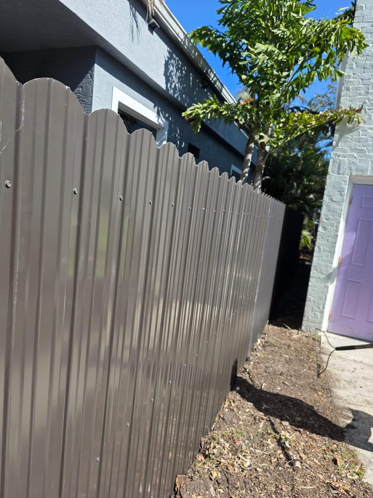 Metal Fence for Illusions Salon & Spa in Punta Gorda by True Fence LLC