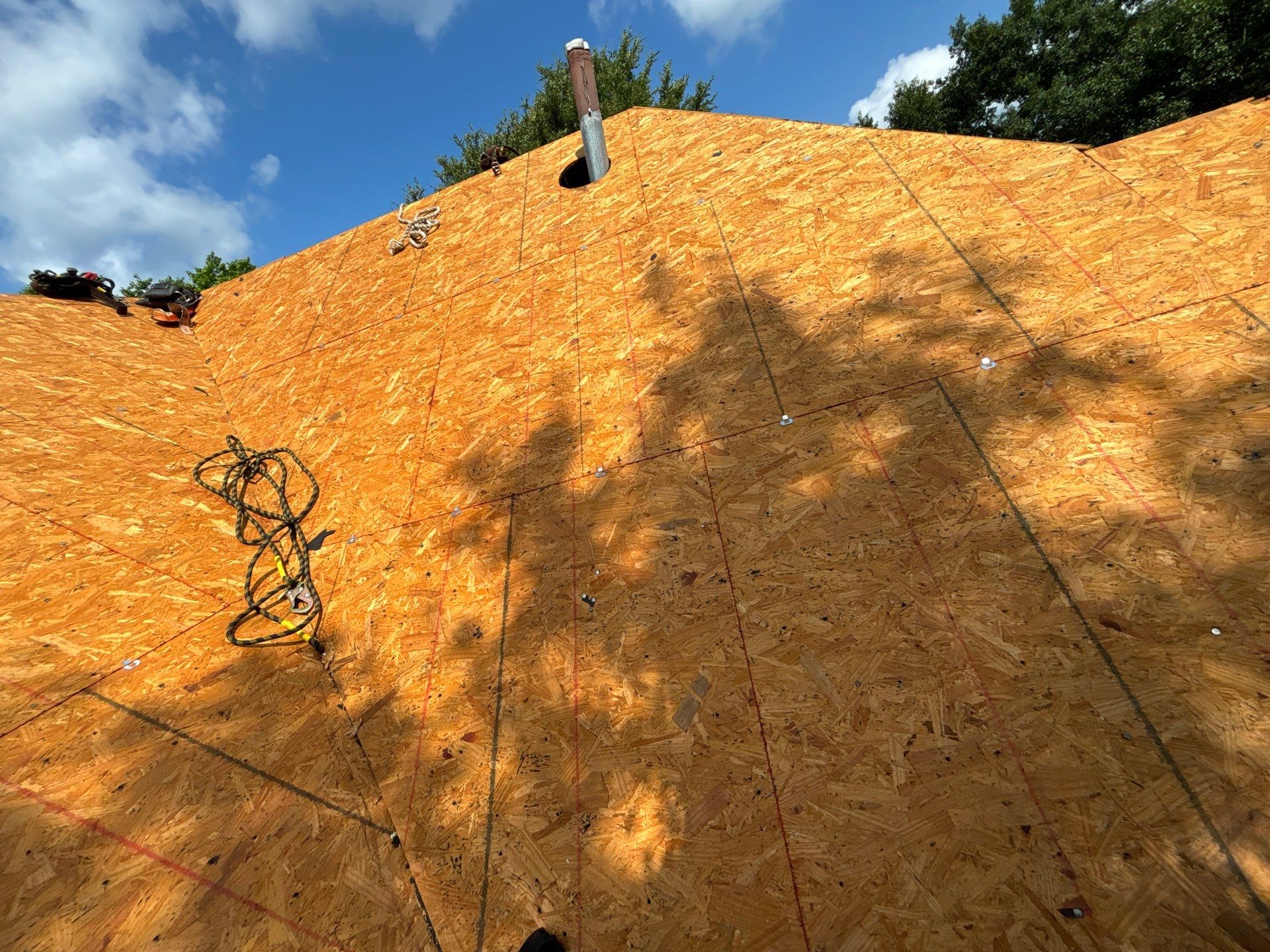 Residential Roofing Installation using Owen's Corning Duration (Lifetime) Shingles by Roof Repair Company