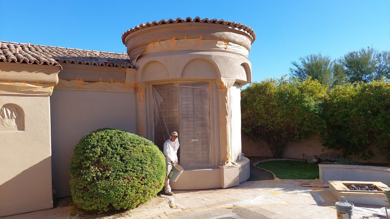 8,600 s.f. Single Family Home in Paradise Valley Arizona 85253 by Crash of Rhinos Painting & Garage Floors