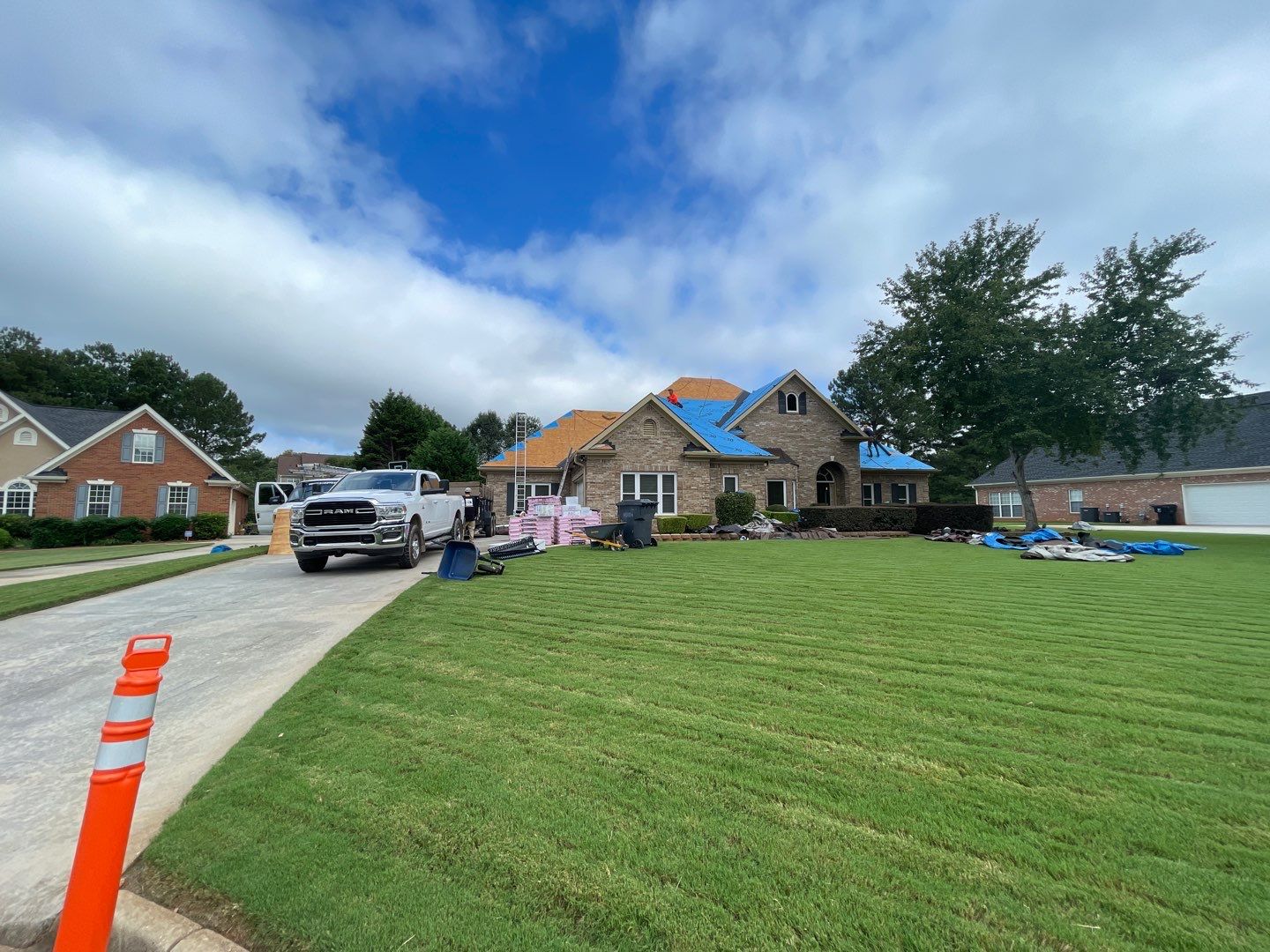 Residential Roofing Installation using Owens Corning by Inspector Roofing and Restoration