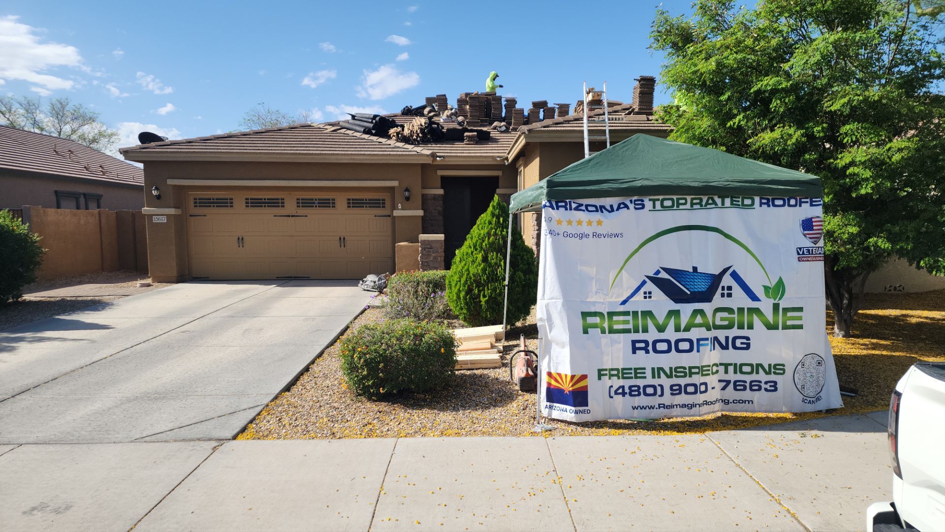 Mesa Tan Concrete Tile by Reimagine Roofing