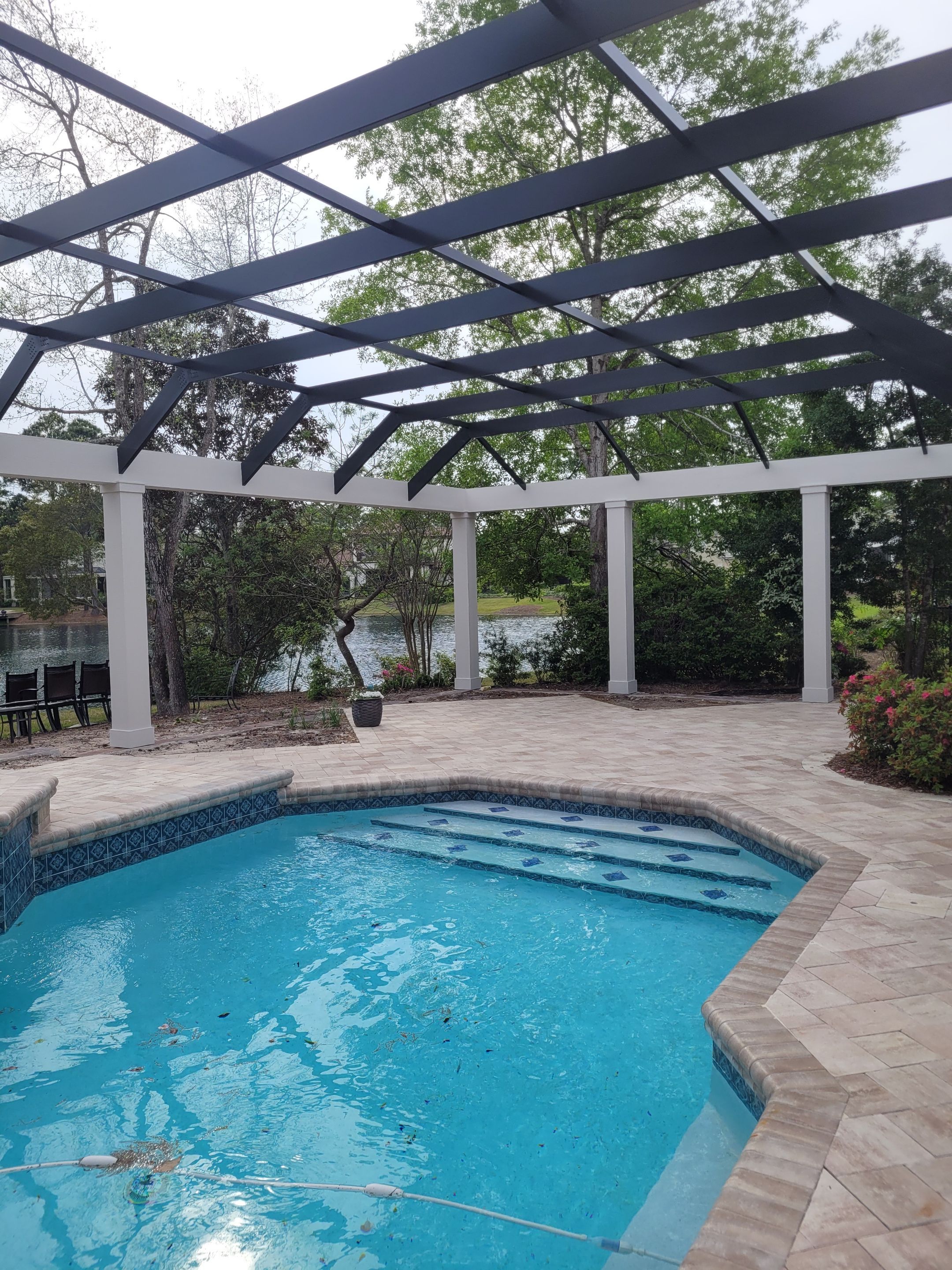 Pool Cover Oasis in Destin by Titan Sunrooms