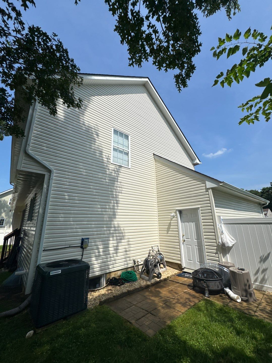 Residential Cleaning using House SoftWash by SJ Exterior