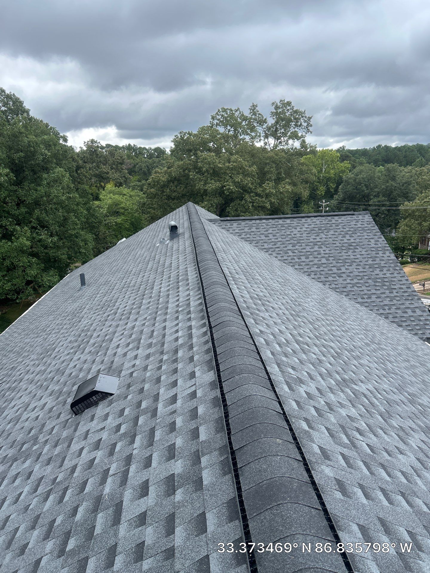 Shingle Replacement in Hoover (Charcoal) by The Roofing Dudes
