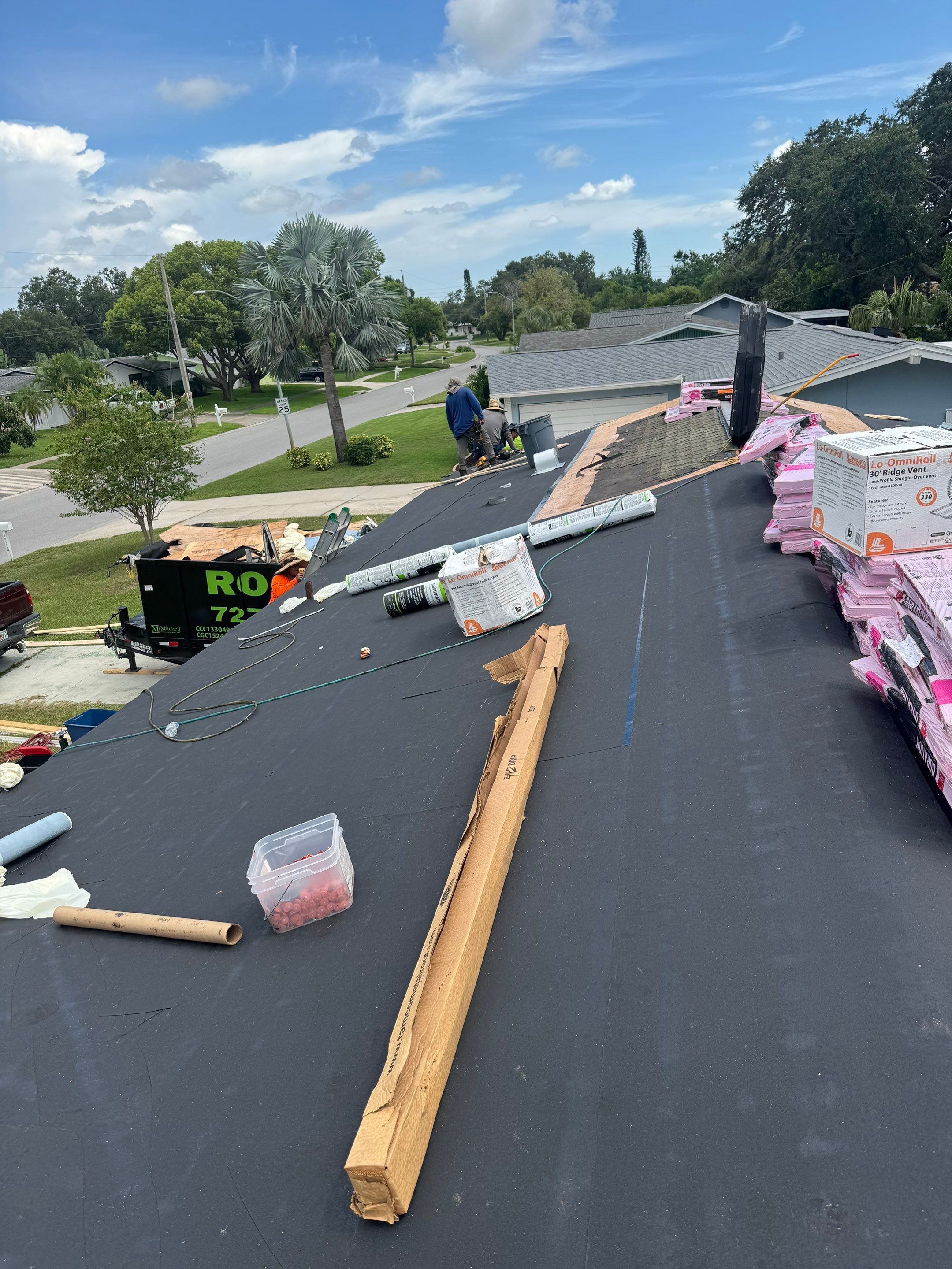 Project in Clearwater 33755 by Mitchell Roofing Company LLC 