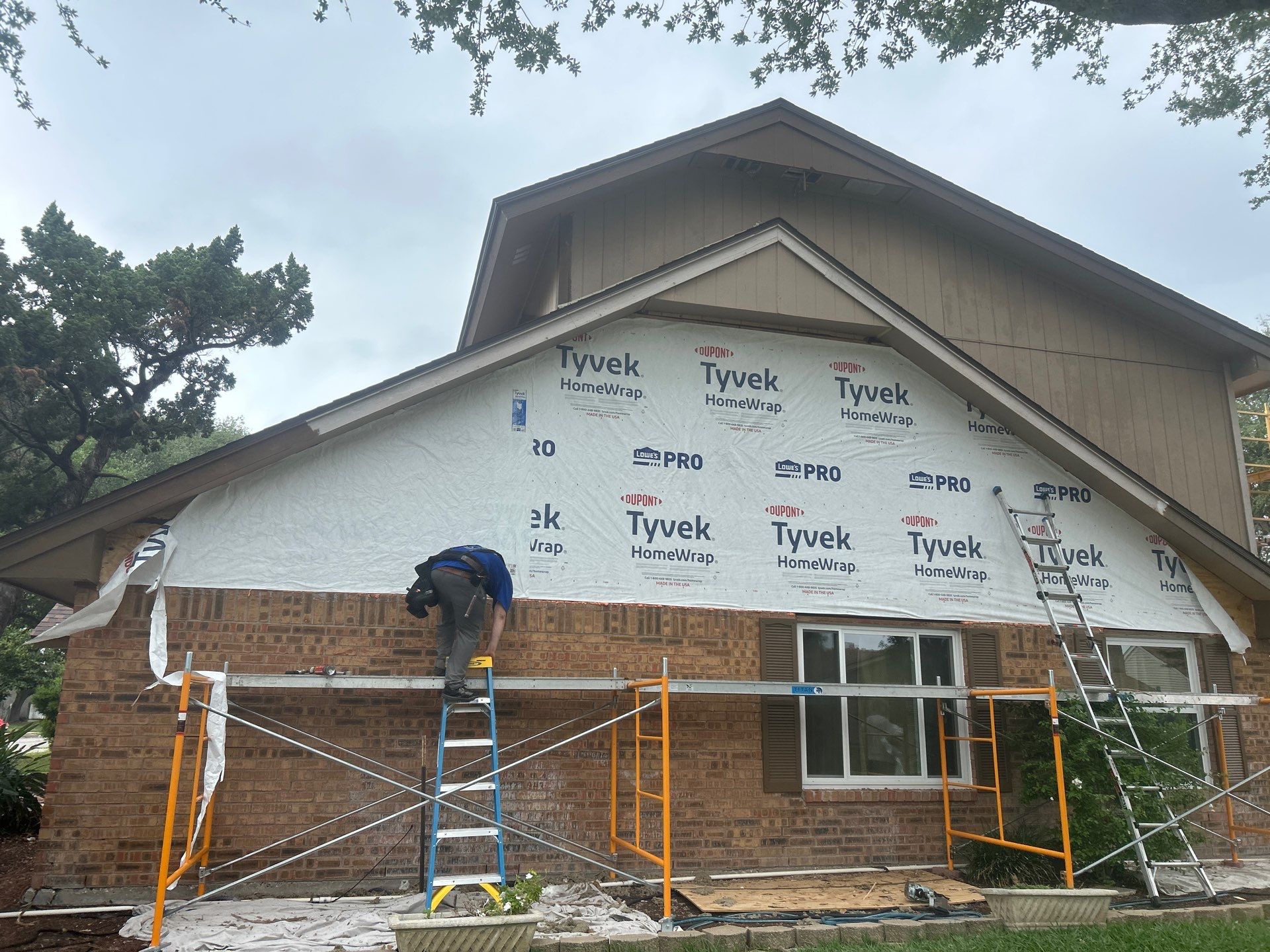 Portland Texas Exterior Remodel by Bayfront Roofing and Construction