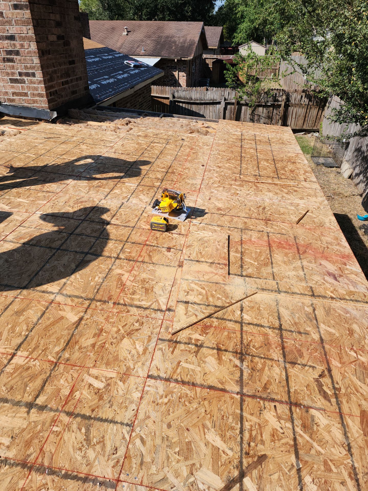 Residential Roofing Installation using Owen's Corning Duration (Lifetime) Shingles by Roof Repair Company