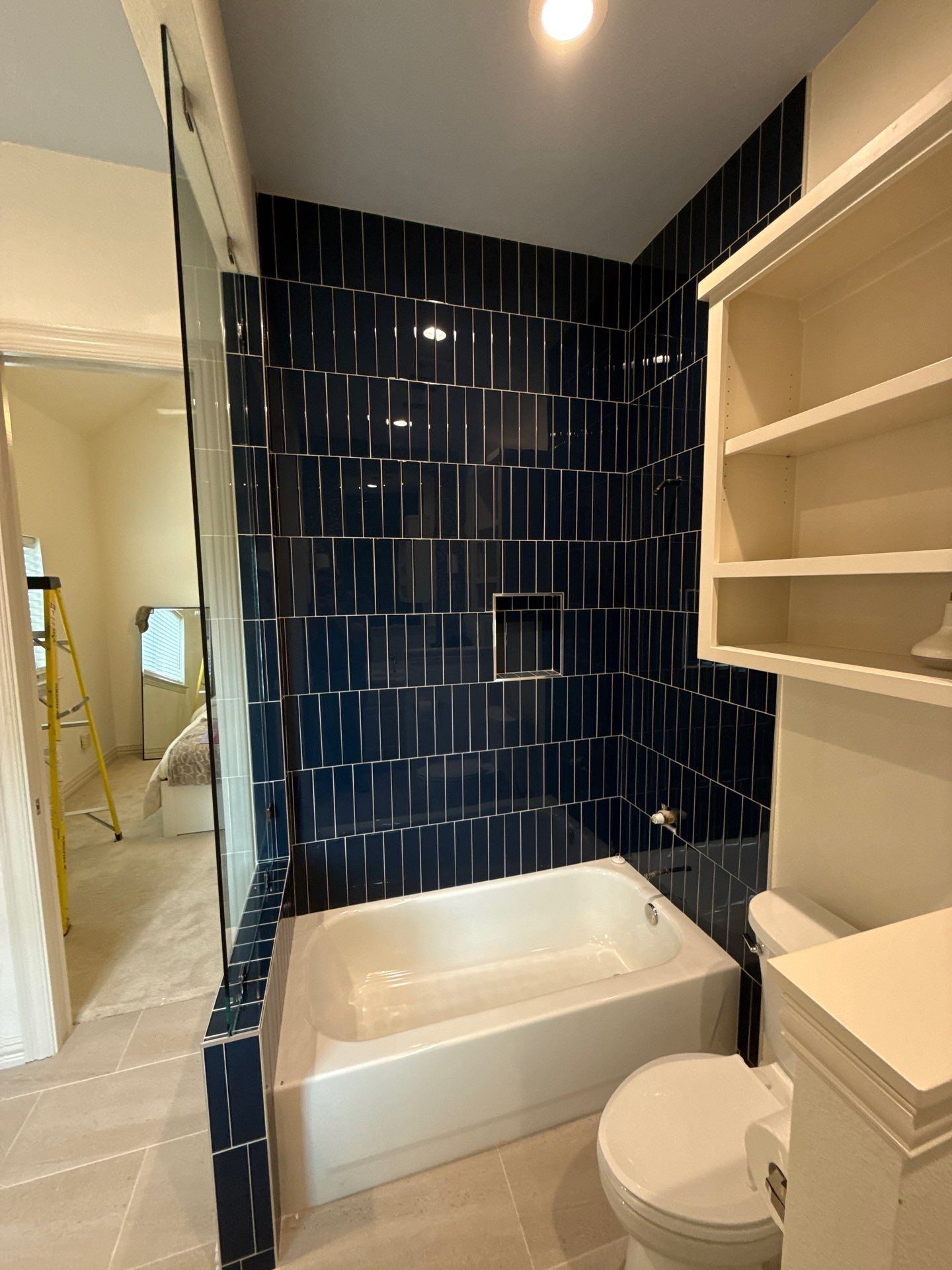 Frameless Shower Panel  by Richardson Glass & Mirror
