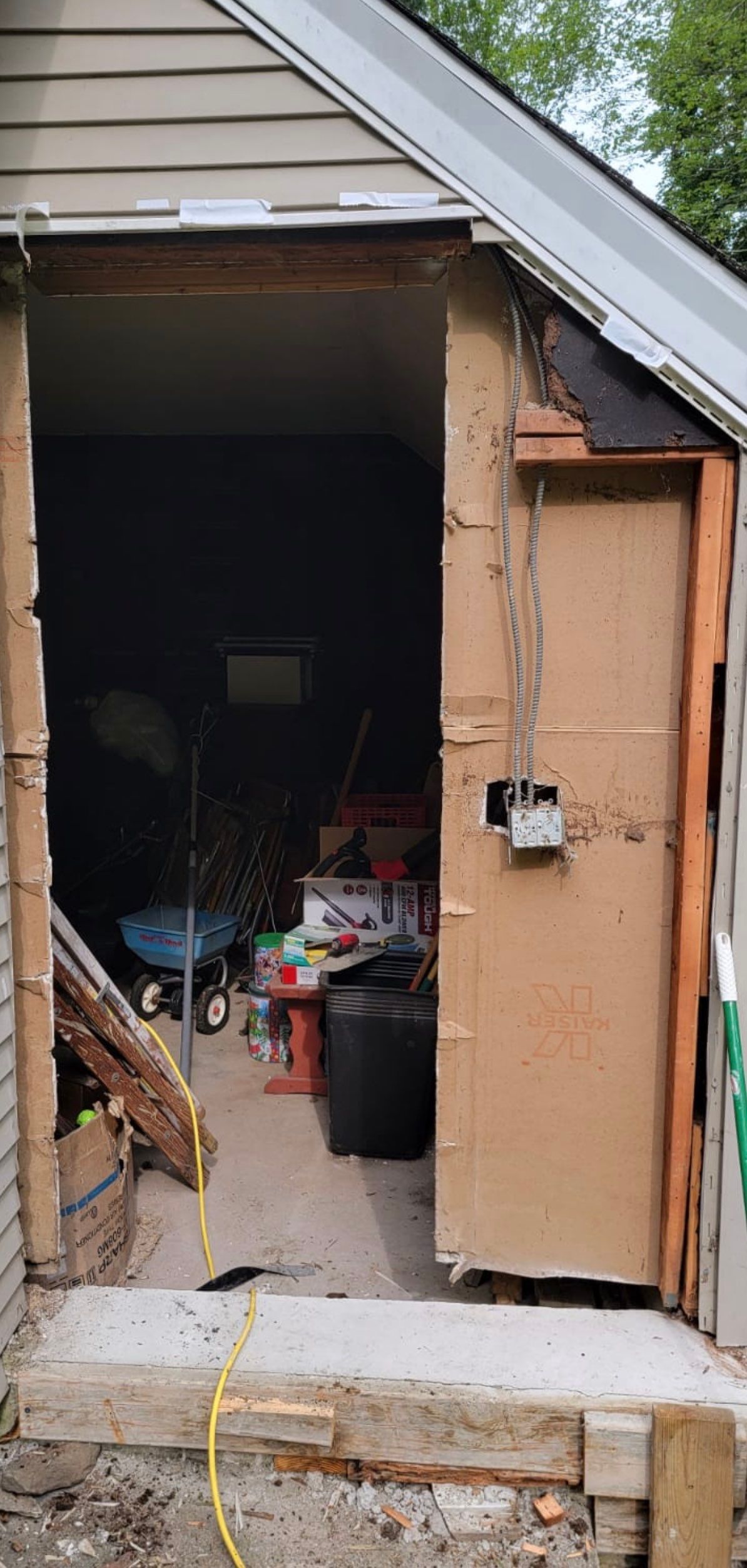 Door Installation using Thermatru replacement door by A Plus Exterior