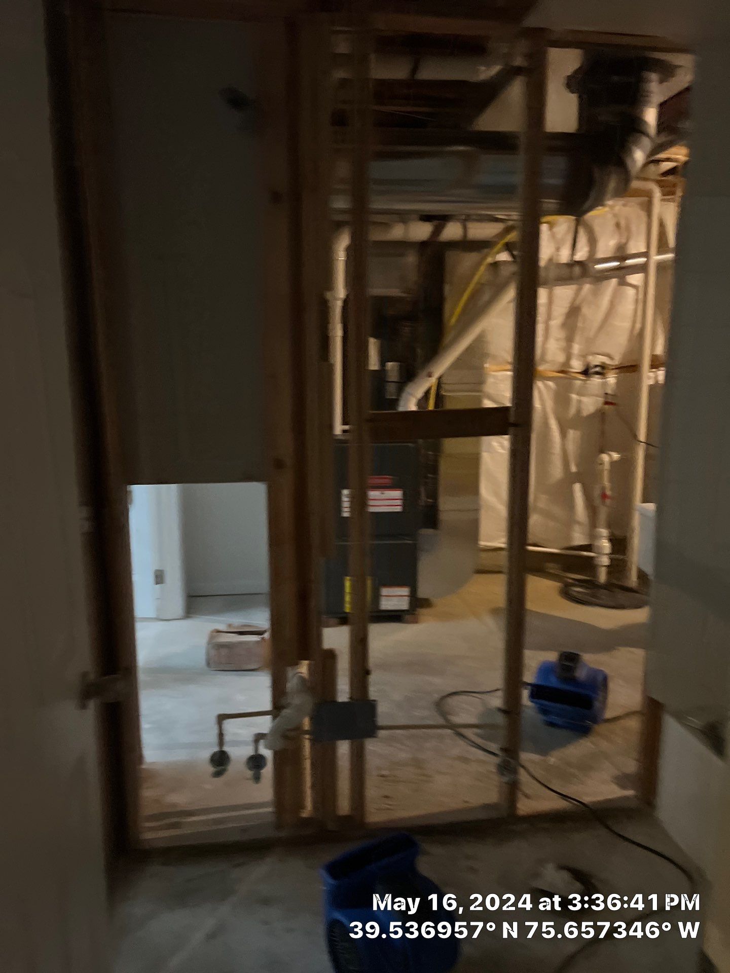 After Hours Emergency Water Extraction and Restoration in Middletown, Delaware by Healthy Home Solutions