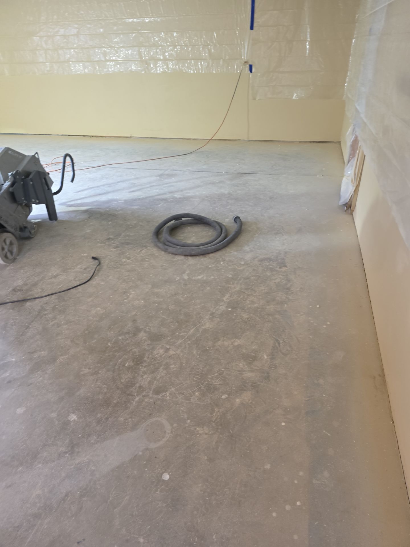 Garage Transformation using Driftwood by Croc Coatings, LLC