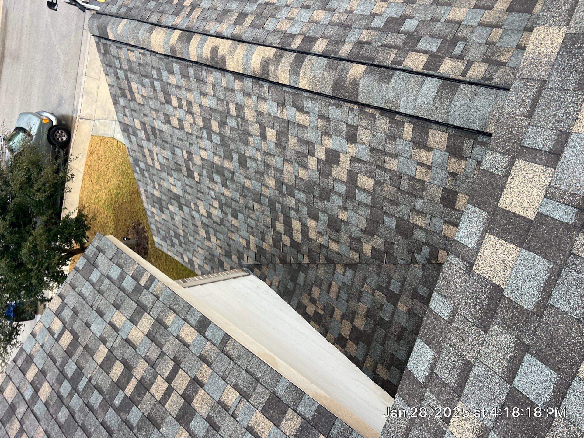 Residential Roofing Installation using IKO Dynasty Cornerstone WWD Class 3 Impact Resistant by Lightning Exteriors