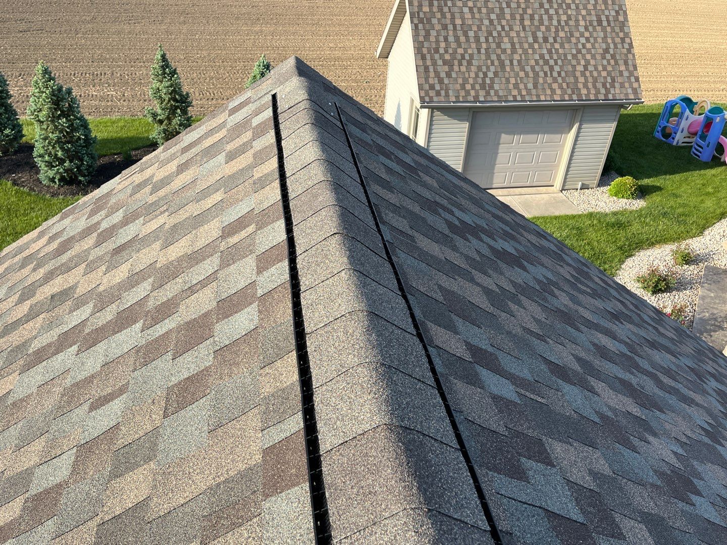 Residential Roofing Installation using GAF Timberline HDZ Cedar Falls by Nitro Roofing and Construction