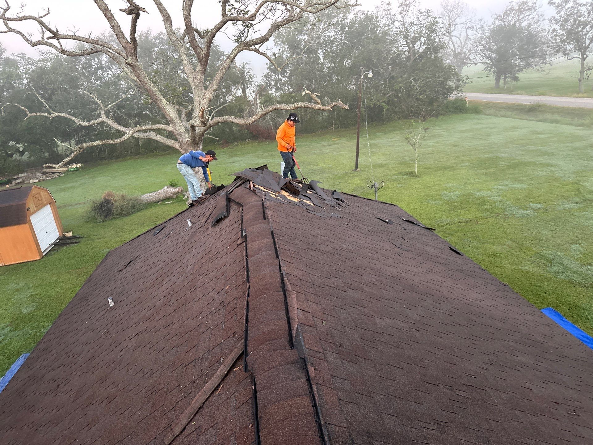 GAF HDZ TIMBERLINE BARKWOOD by Motion Roofing