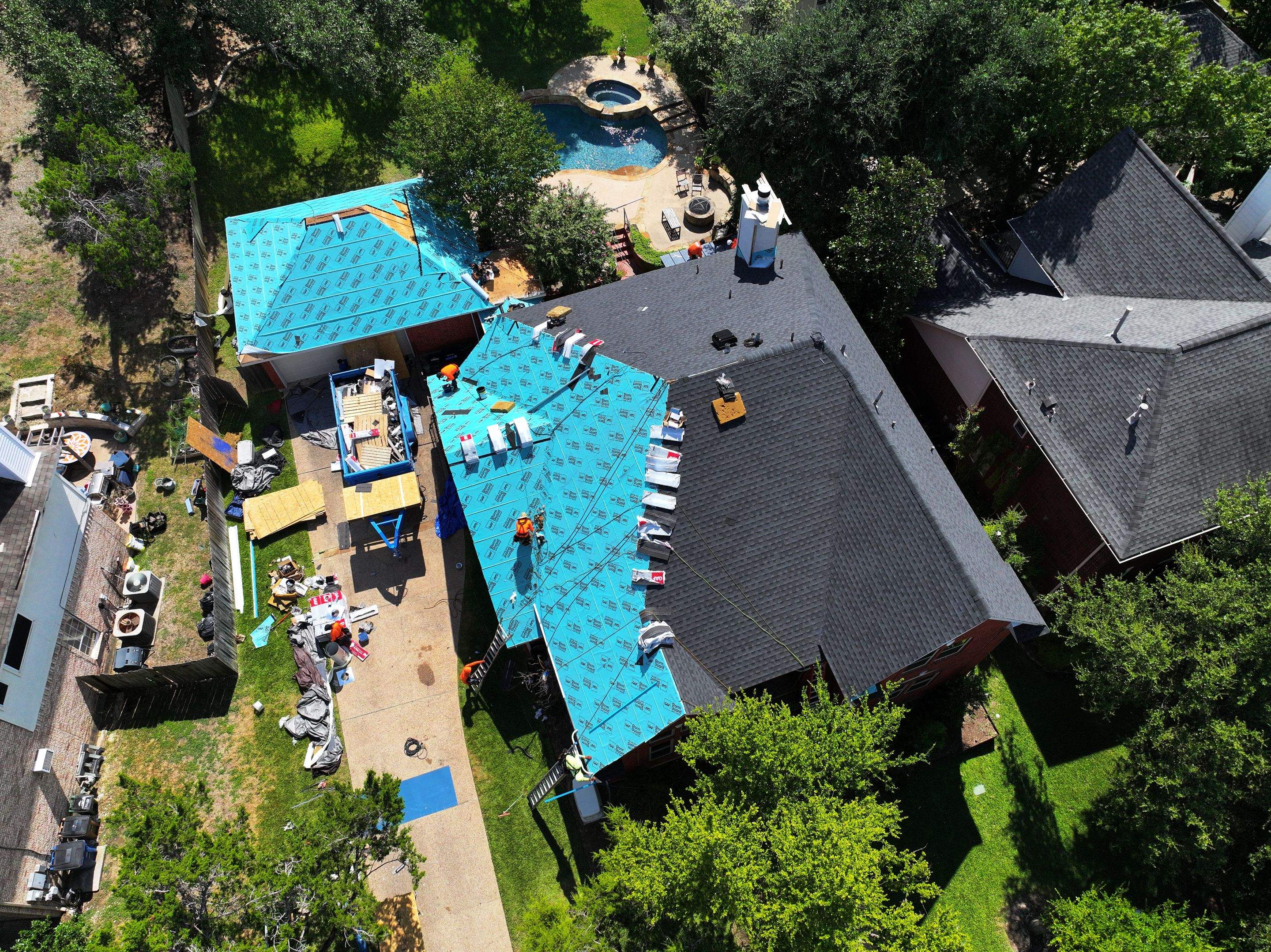 Fortified Northwest Hills Roof Replacment by Lapeyre Roofing