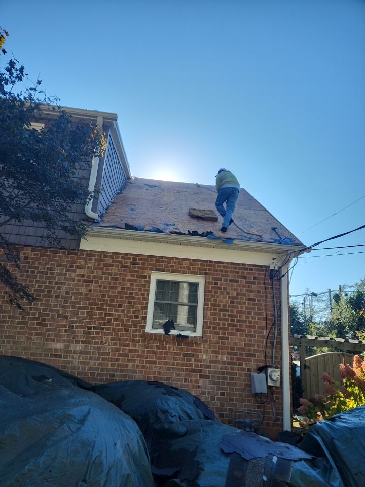 New Roof and 6 inch Gutters by Just In Time Roofing and Restoration