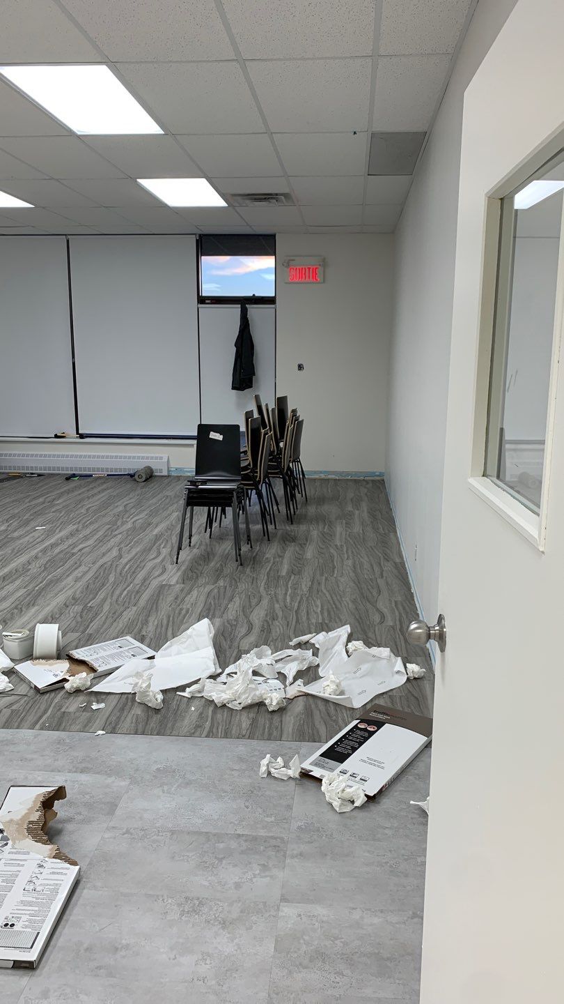 Floor Installation by Eco-Nature Construction Inc.
