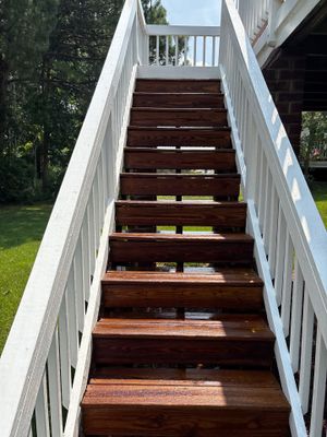 Wood Deck using Wood Sealant
