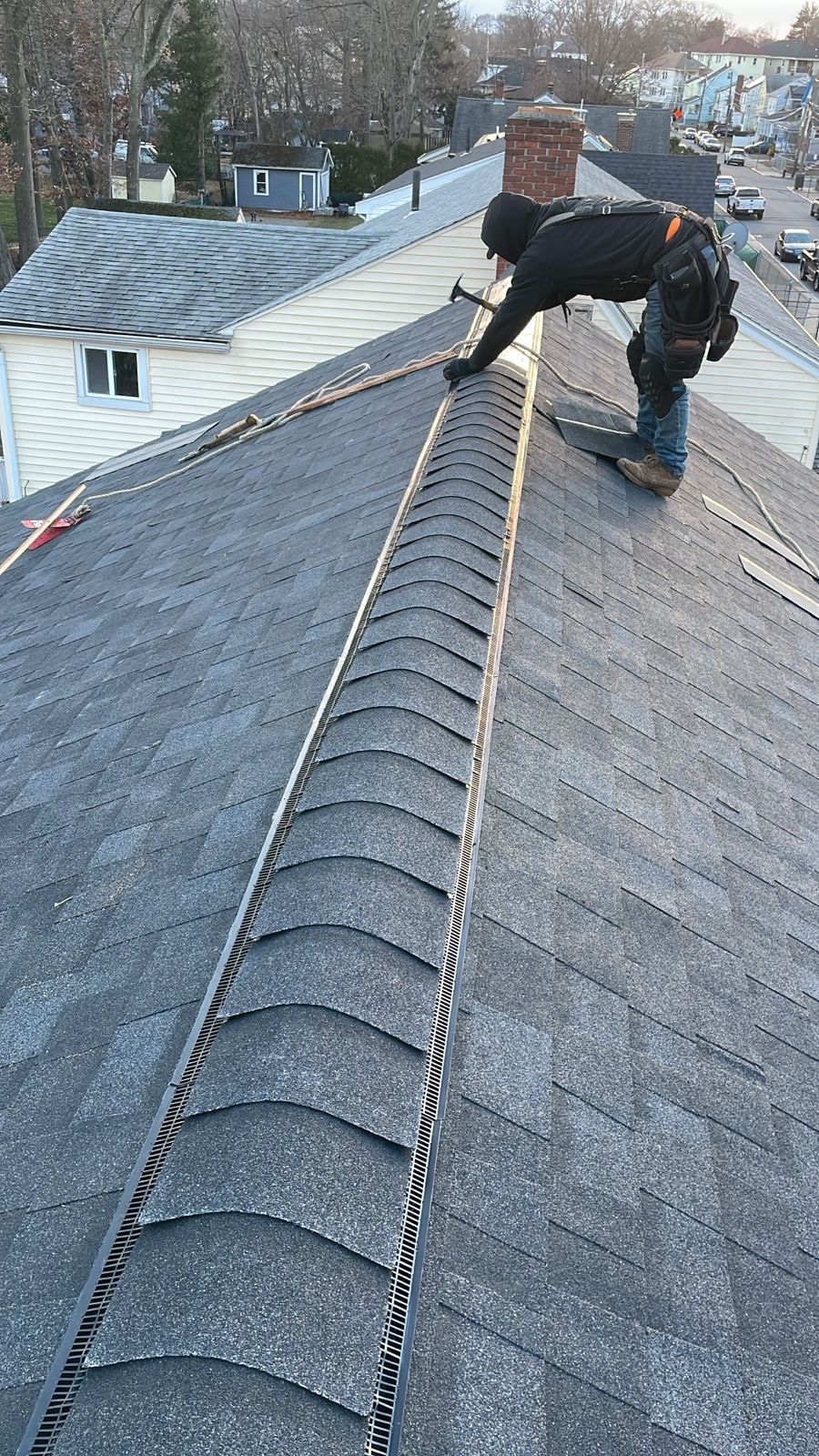 Full Roof Replacement in Boston, MA – Owens Corning Duration, Onyx Black by JOHNNYS PRO