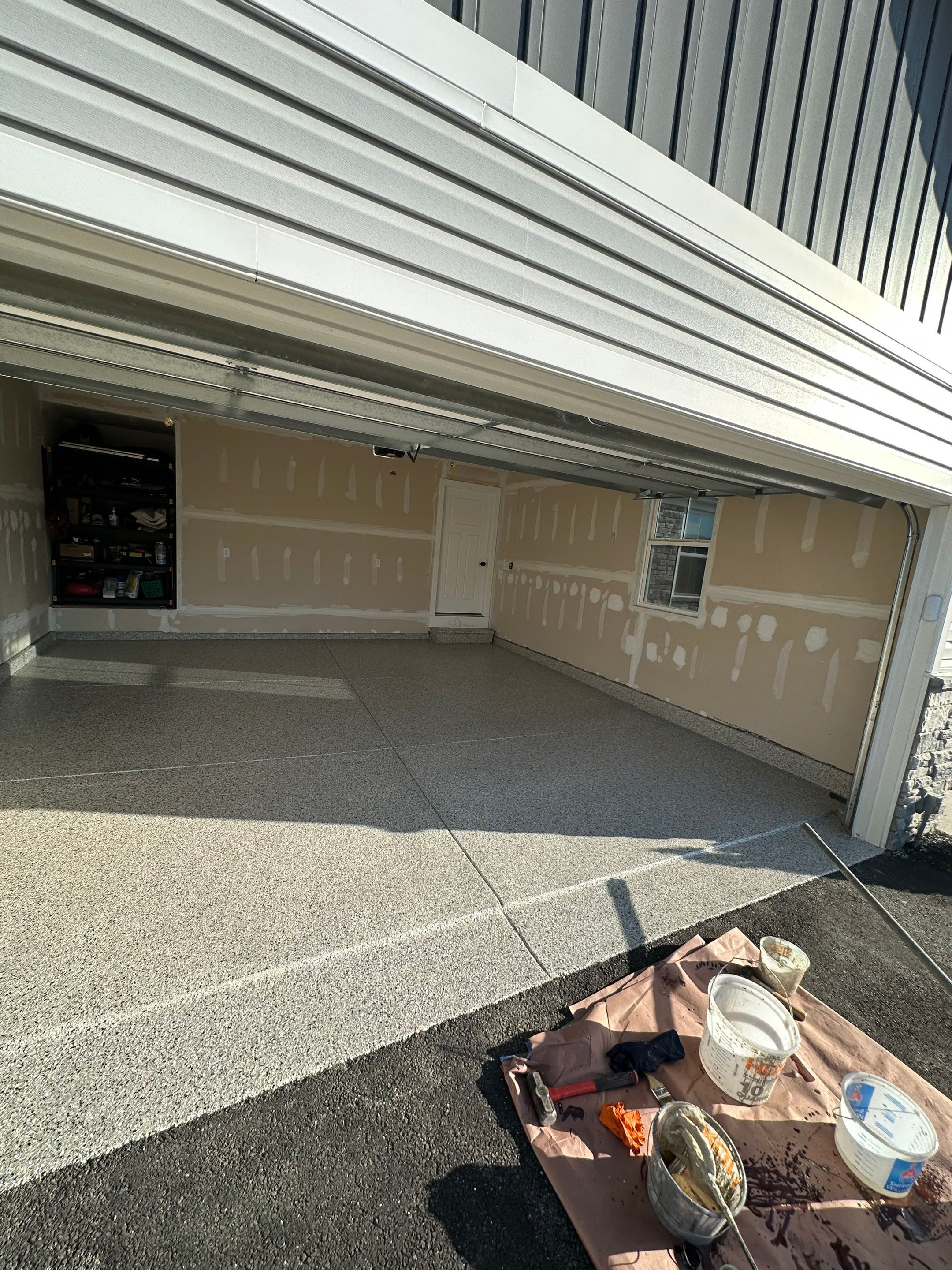 Garage Project in Monaca by Floors in a Day, Inc