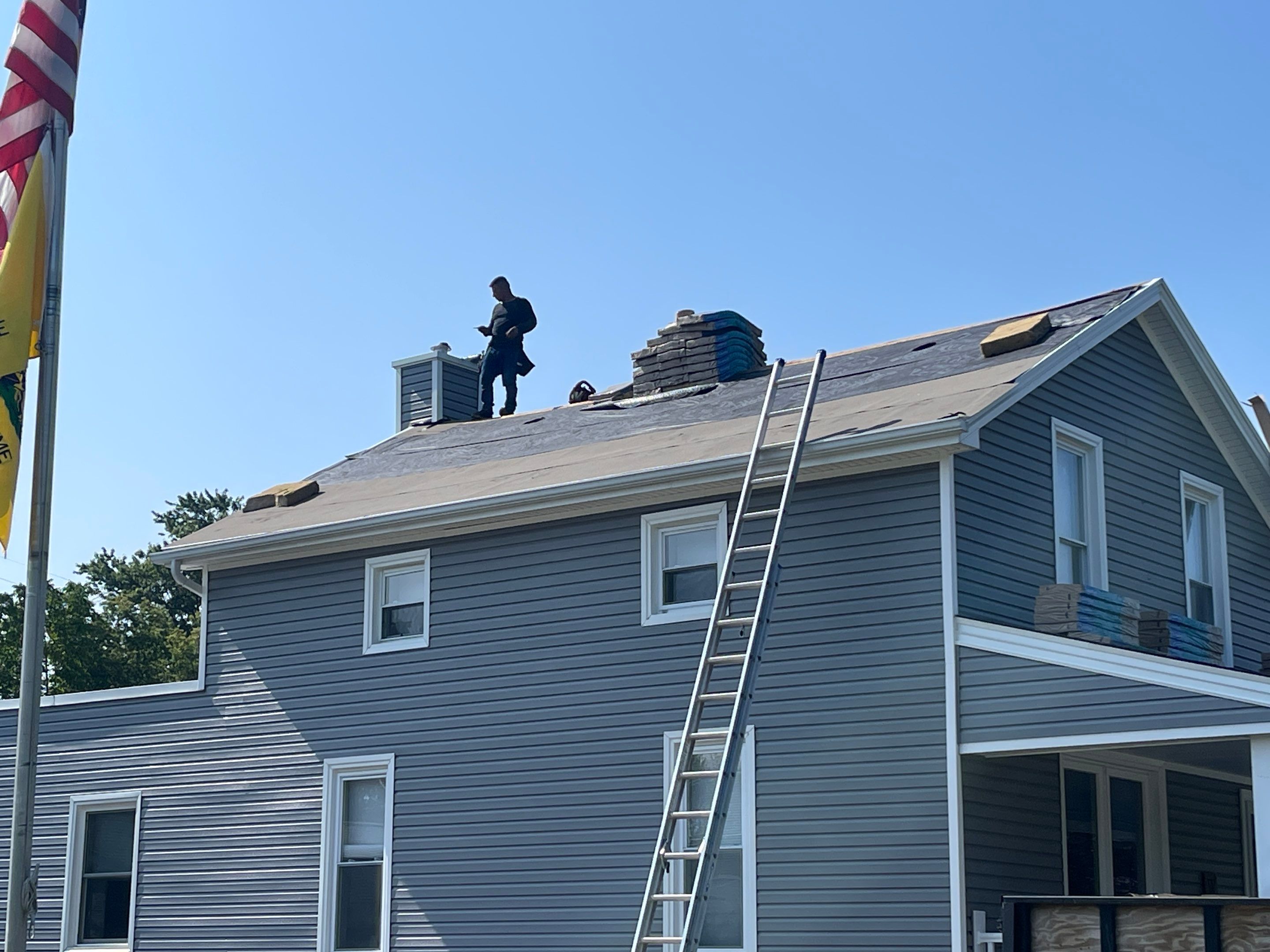 Residential Roofing Installation using Certainteed Landmark - Cobble Stone by JNR Roofing LLC
