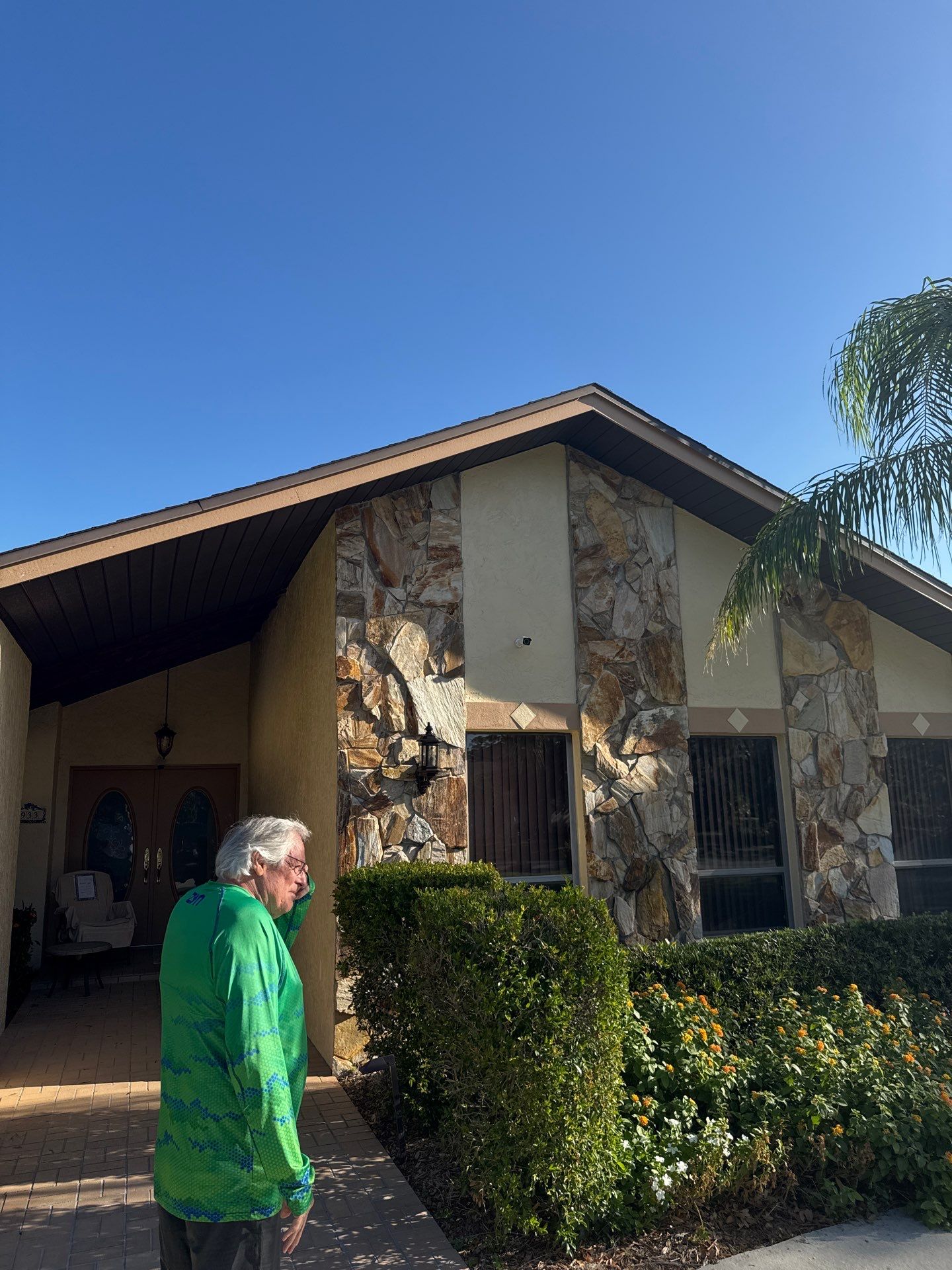 Bronze Soffit and Fascia in Sarasota FL by Gutter Professors