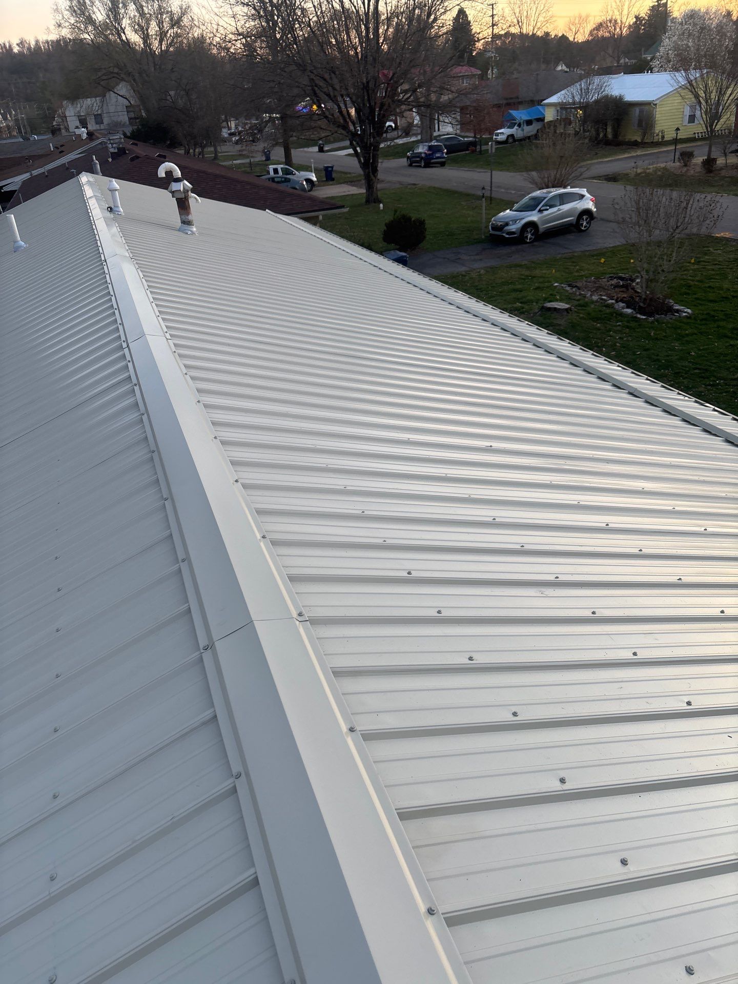 Residential Roofing Installation using Metal by Rainstoppers Roofing