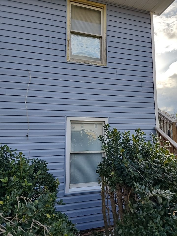 Interior and exterior renovation using Royal Building Products by Indigo State Roofing