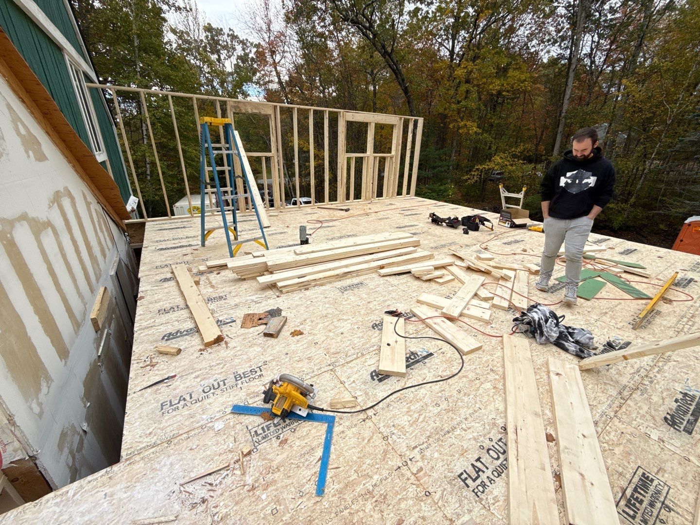 Custom ADU Construction with Vaulted In-Law Suite – LP SmartSide®, ZIP System® & Harvey® Windows by Sensible Home Solutions