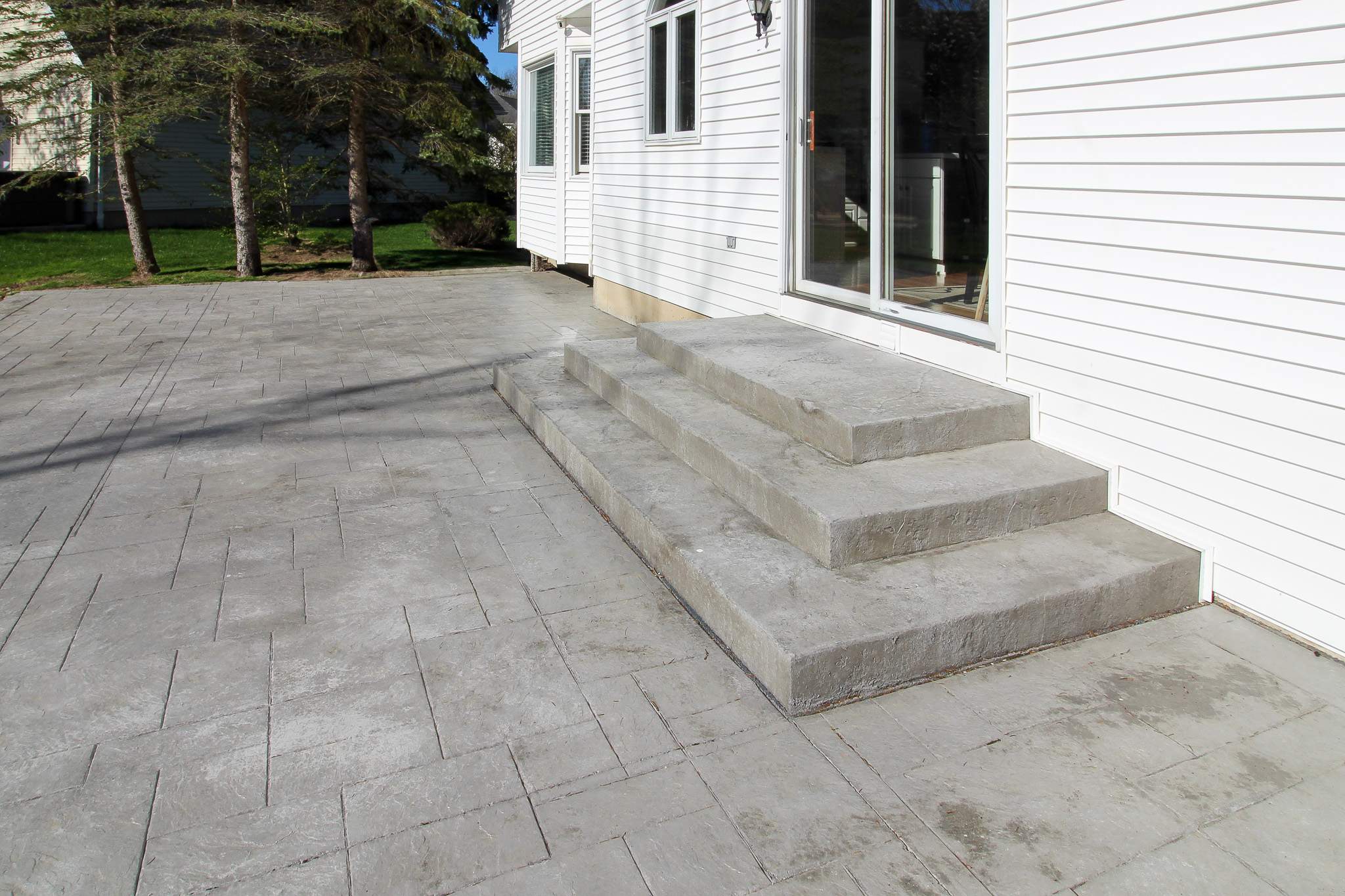Stamped Concrete by Ivy Lea Construction