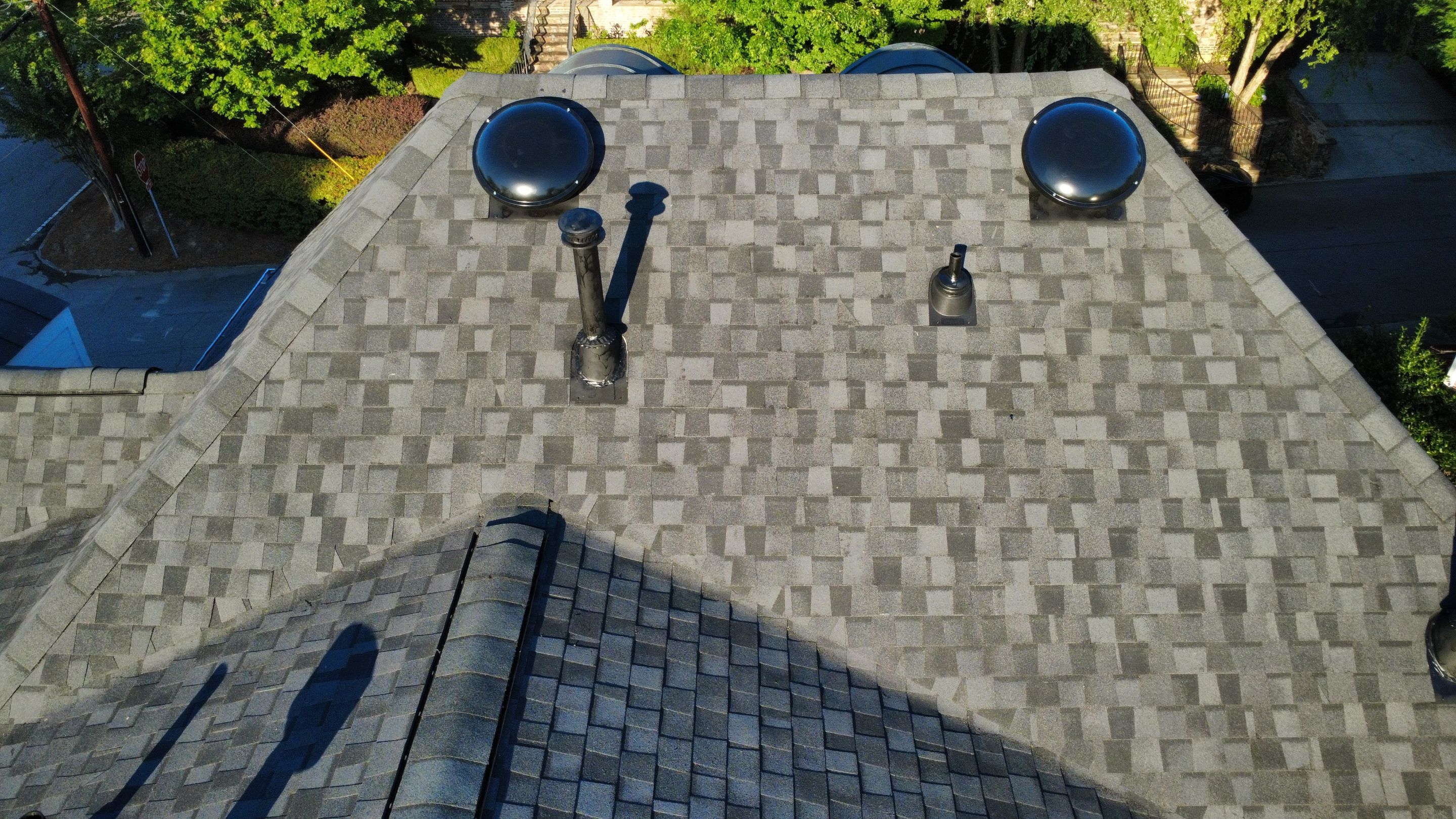 Atlanta, GA Roof Replacement CertainTeed Landmark Pro Max Def Moire Black by Reset Roofing