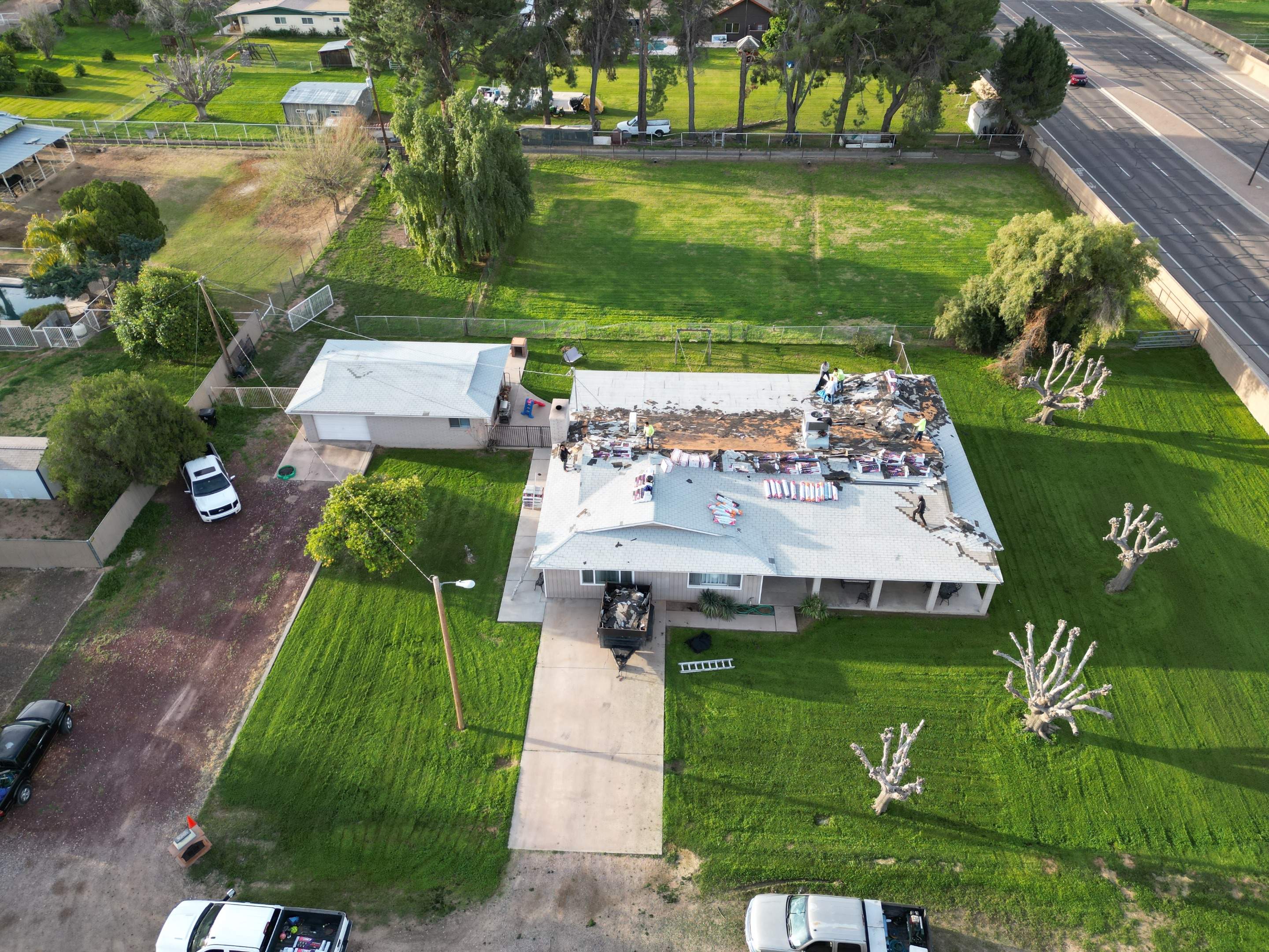 Bruce's Full Re-Roof & Shed by All Storm Roofing & Construction