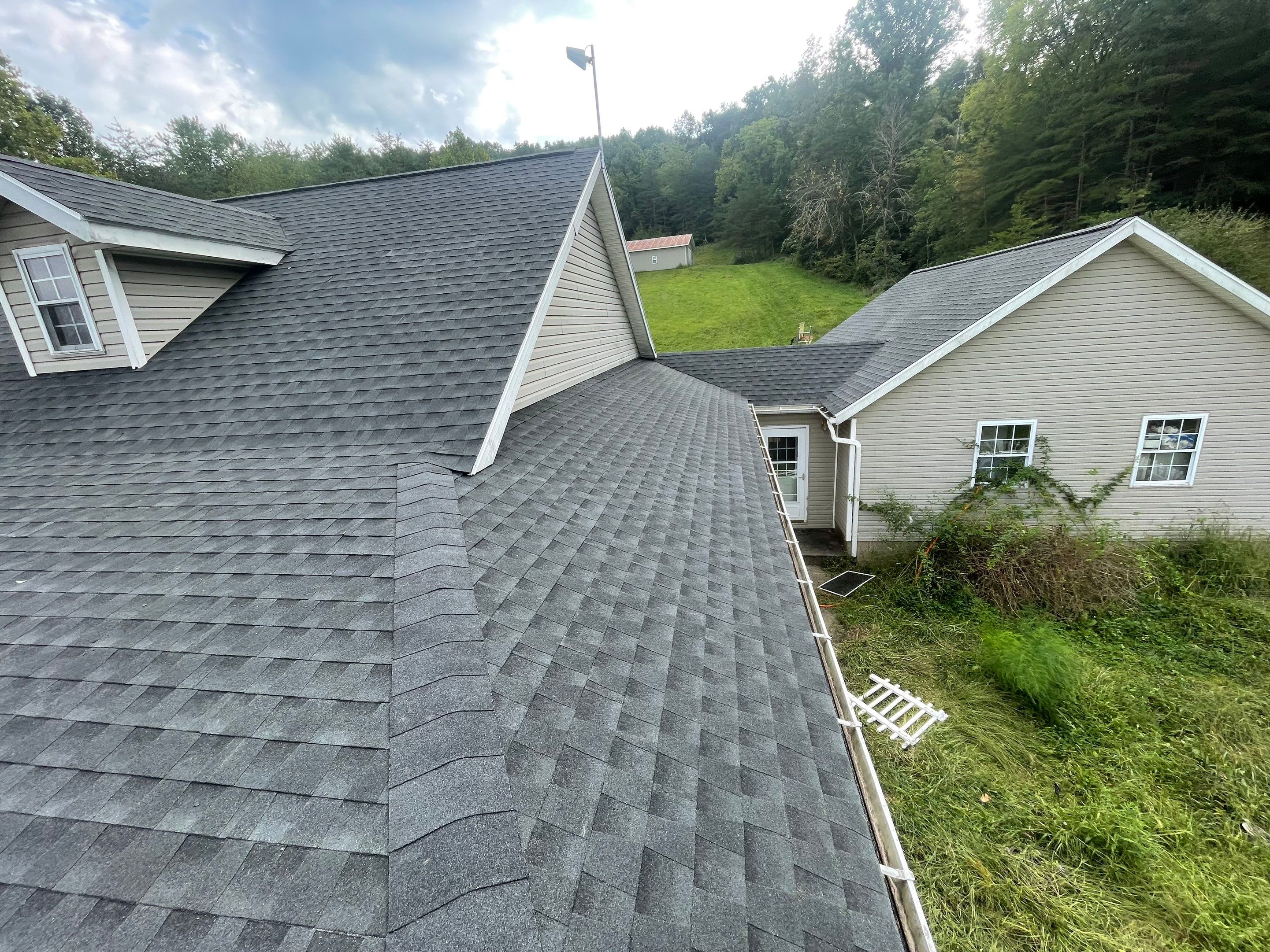 Residential Roofing Installation using GAF Timberline HDZ by Rainstoppers Roofing