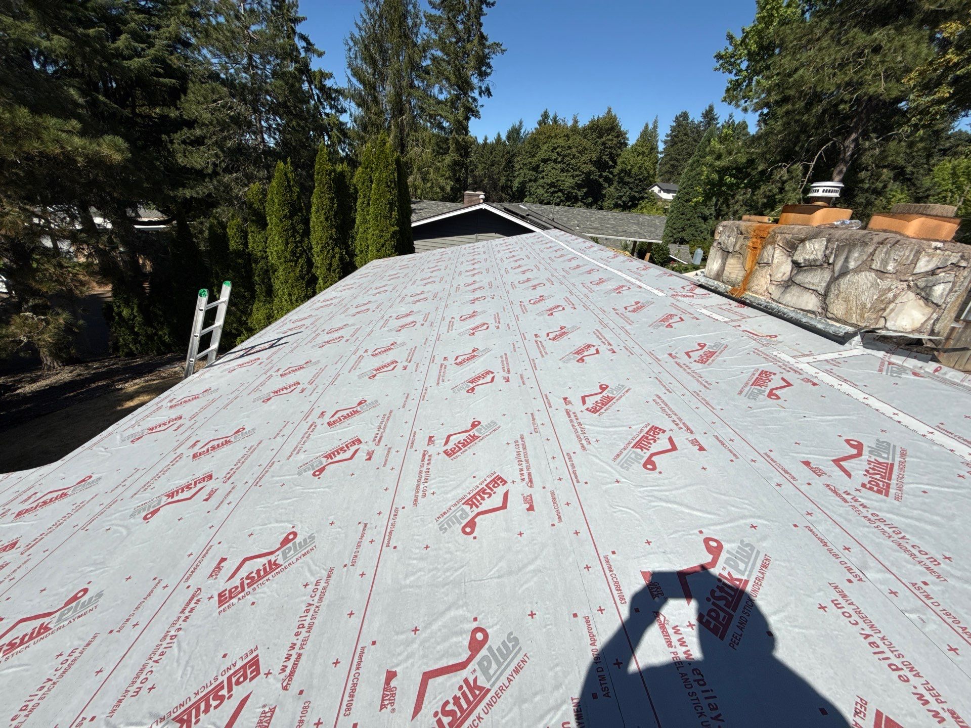 Project in Lake Oswego by Tom Leach Roofing