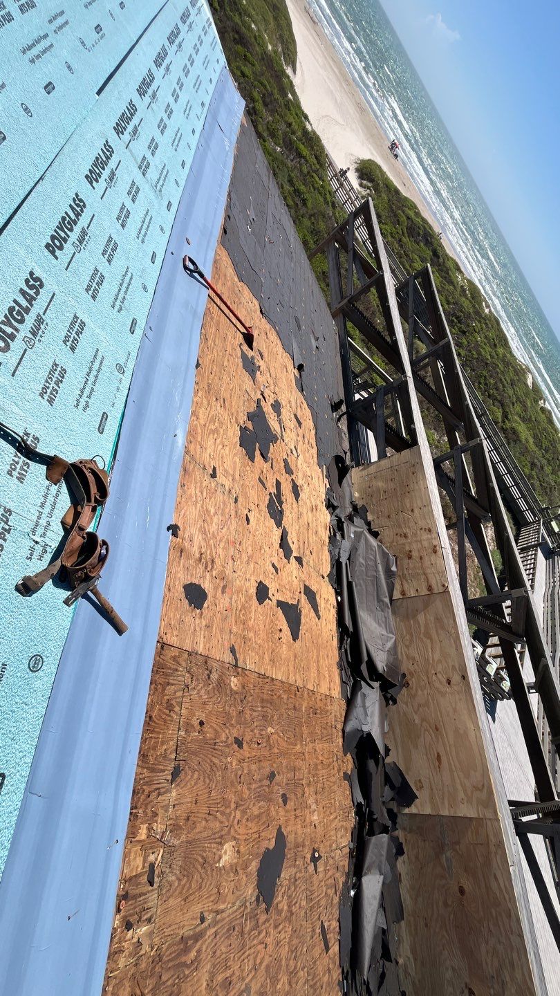 National Seashore New Roof by Bayfront Roofing and Construction
