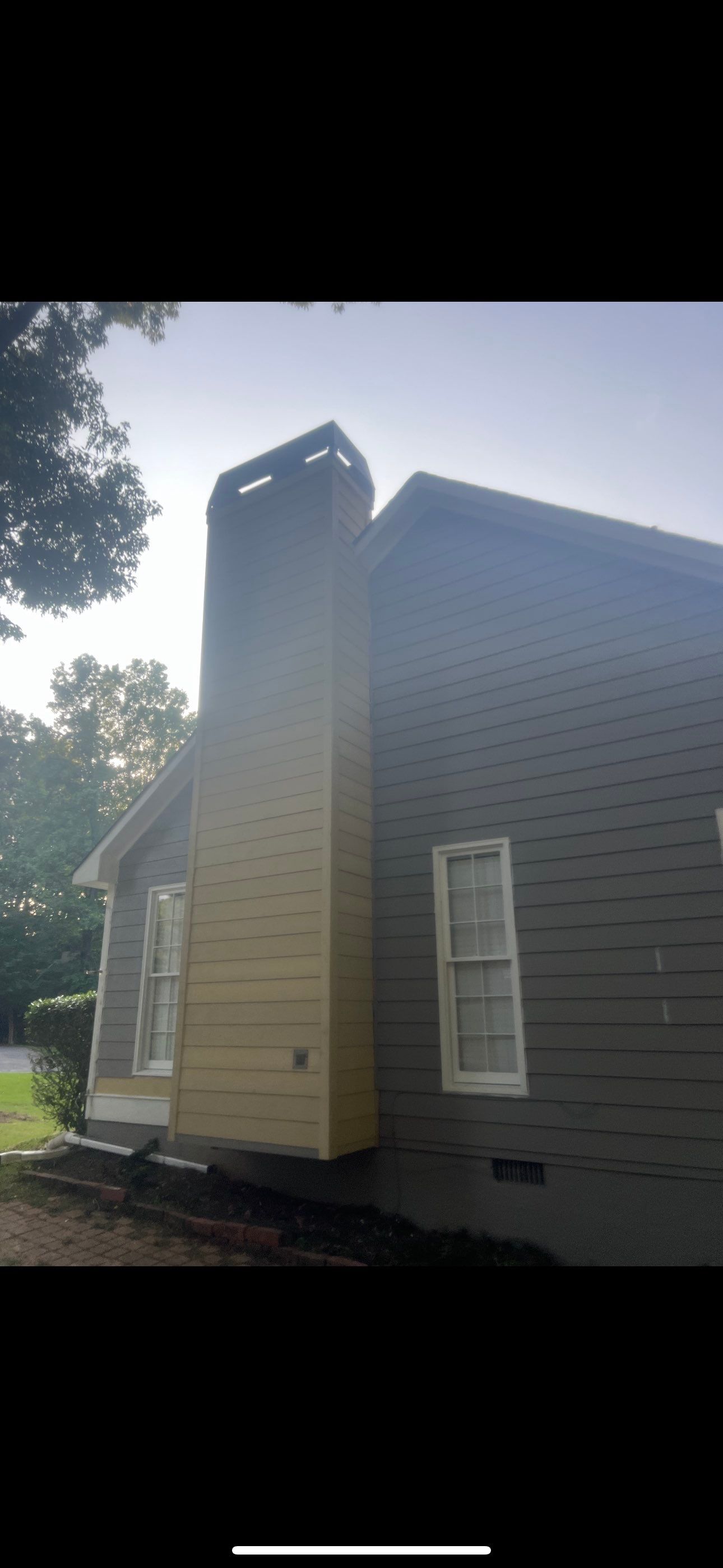 Exterior Painting and Chimney Siding Refresh in Woodstock, Georgia by Swift Home Renovations