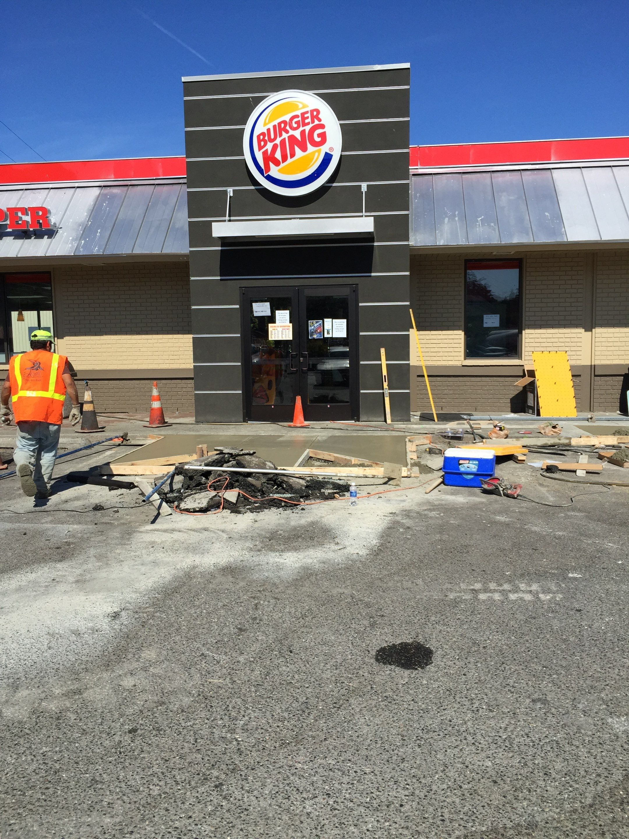 Burger King Oak Harbor  by Jireh Asphalt & Concrete Inc 