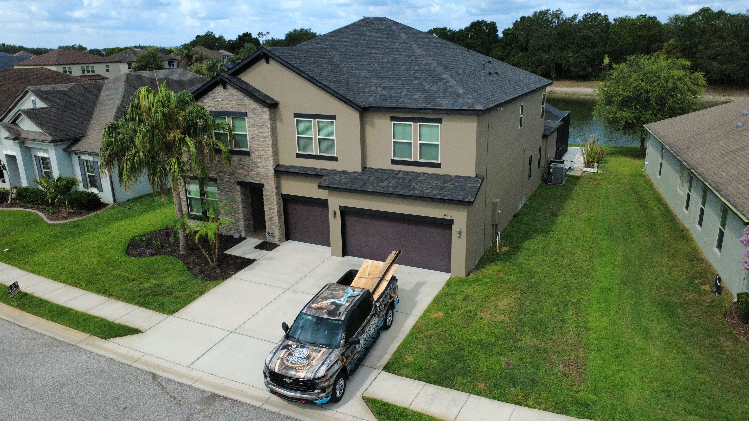 Roof Replacement in Wesley Chapel, FL by Steadfast Roofing